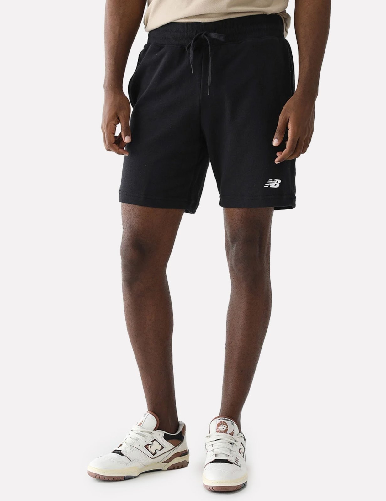 Imagem principal Bermuda New Balance Masculina Regular Essentials Preta New Balance preto