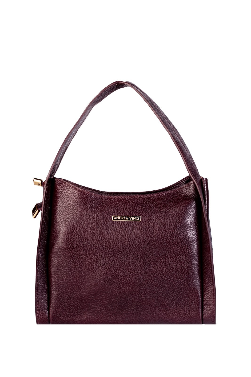 Imagem principal Bolsa Andrea Vinci De Mão Em Couro Liso Helena - Marsala Andrea Vinci azul