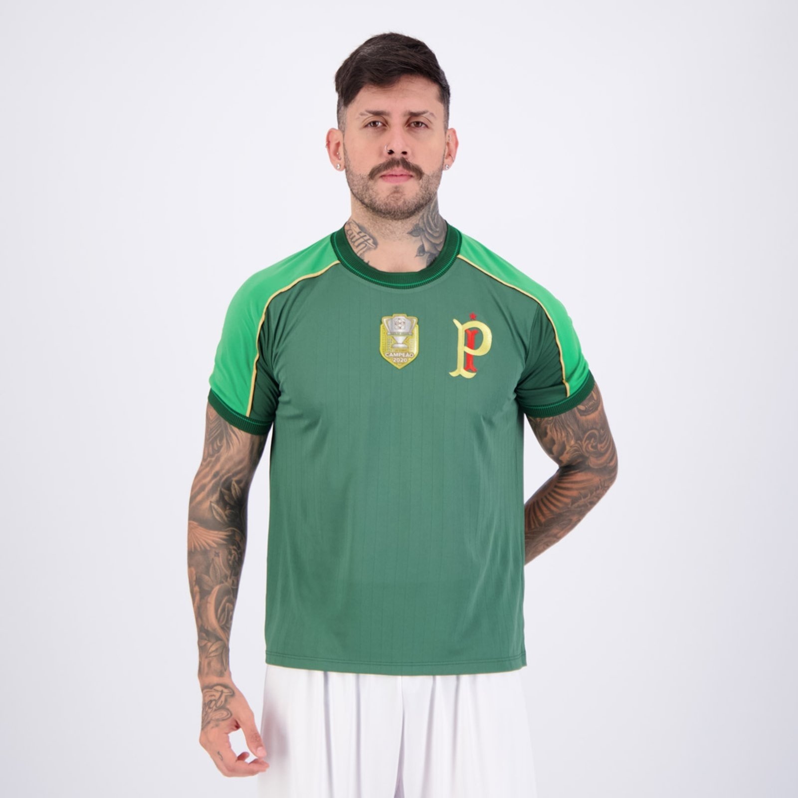 Imagem principal Camisa Palmeiras Ultra I Patch Campeão Copa do Brasil 2020 Betel verde