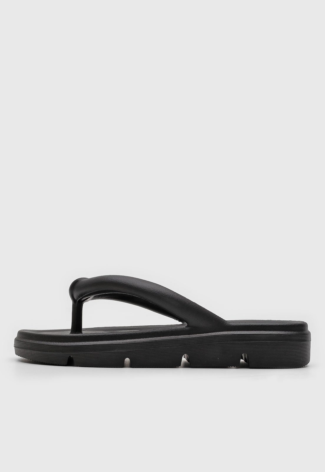 Imagem principal Rasteira Usaflex Bold Preta Usaflex preto