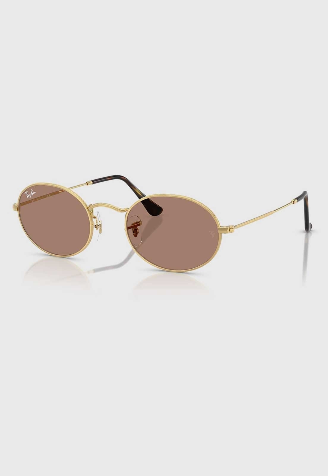 Imagem principal Óculos Feminino Ray-Ban Oval Metal Ray-Ban dourado