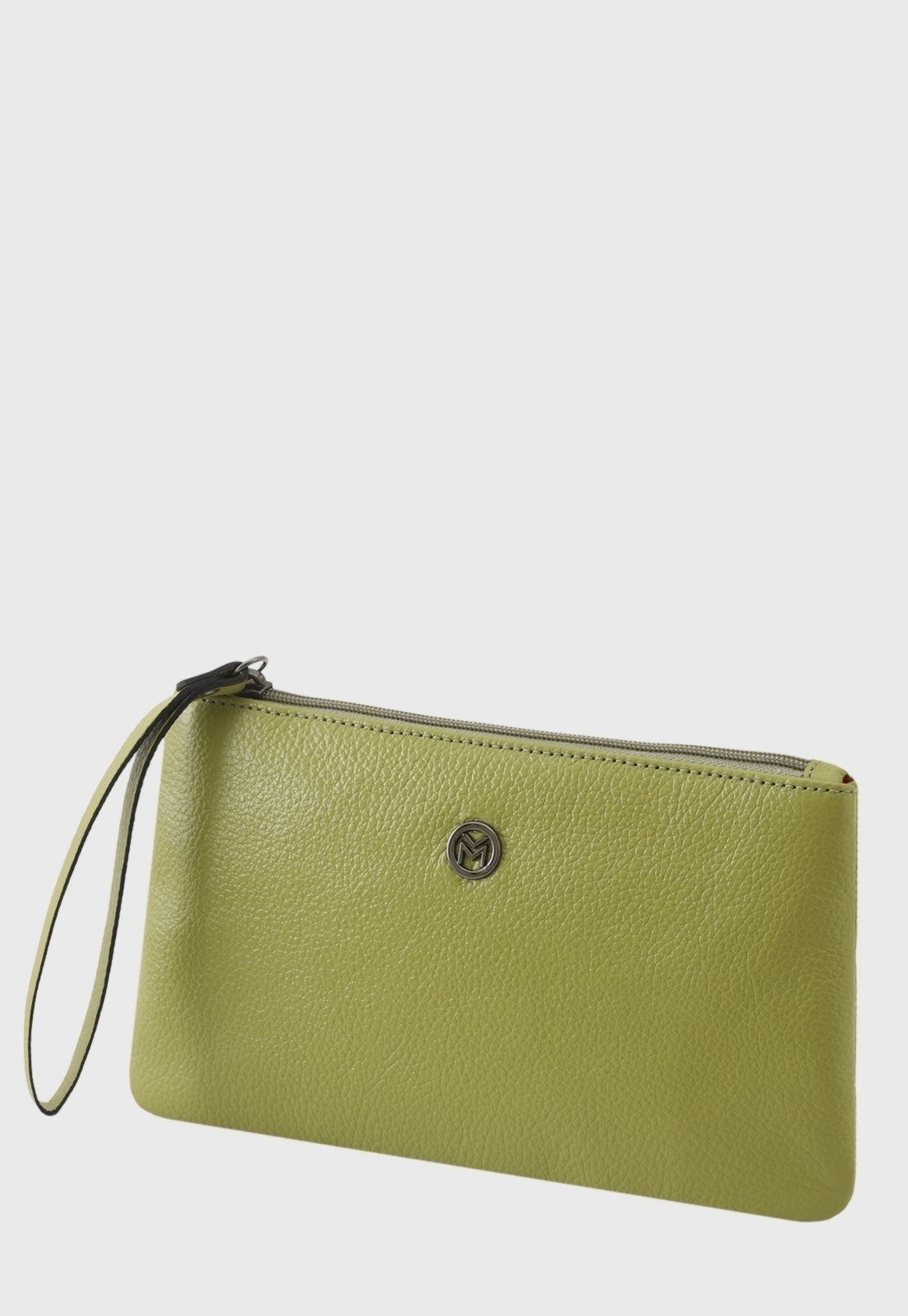 Imagem principal Bolsa Carteira Clutch Couro Mariart Cambará Avocado Mariart verde