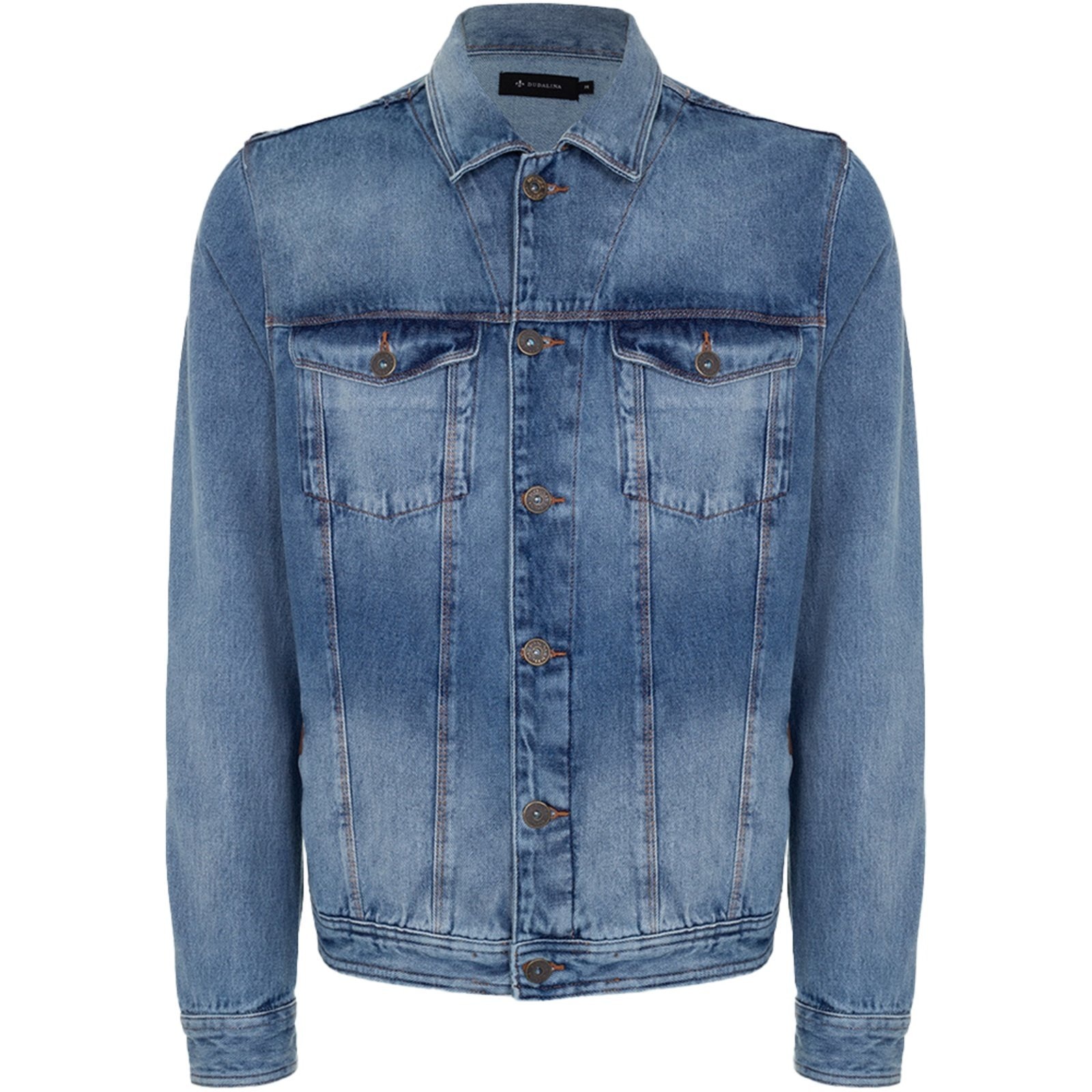 Imagem principal Jaqueta Dudalina Trucker Everyday In24 Masculino Dudalina azul