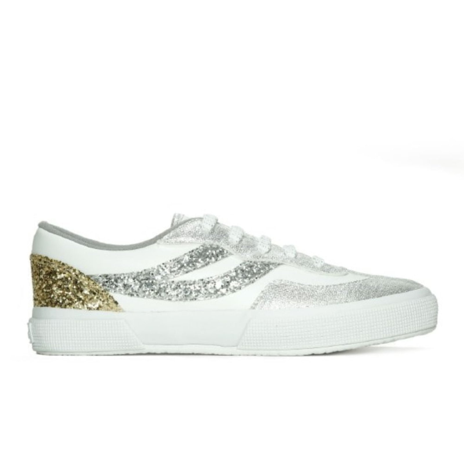 Imagem principal Tênis Superga 2750 Revolley Shinning Sports Cobre/Silver SN10000256CS.34 Superga branco silver