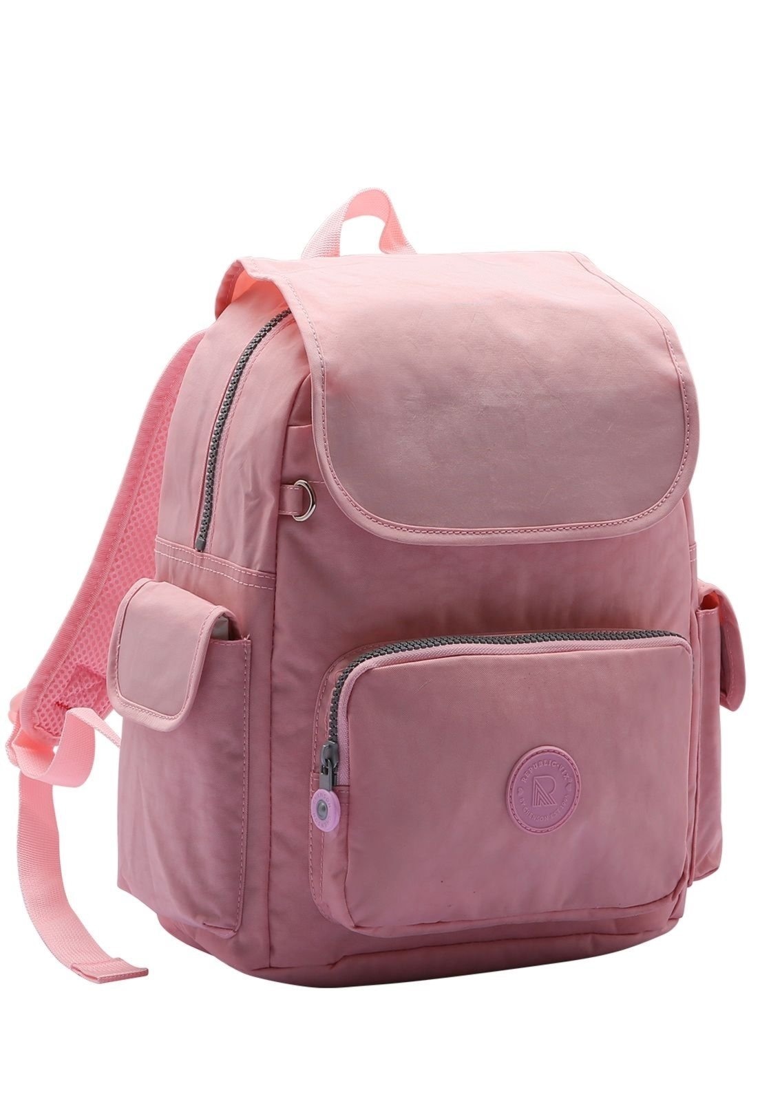 Imagem principal Mochila Feminina Tactel Republic Vix 8730075 Republic Vix rosa