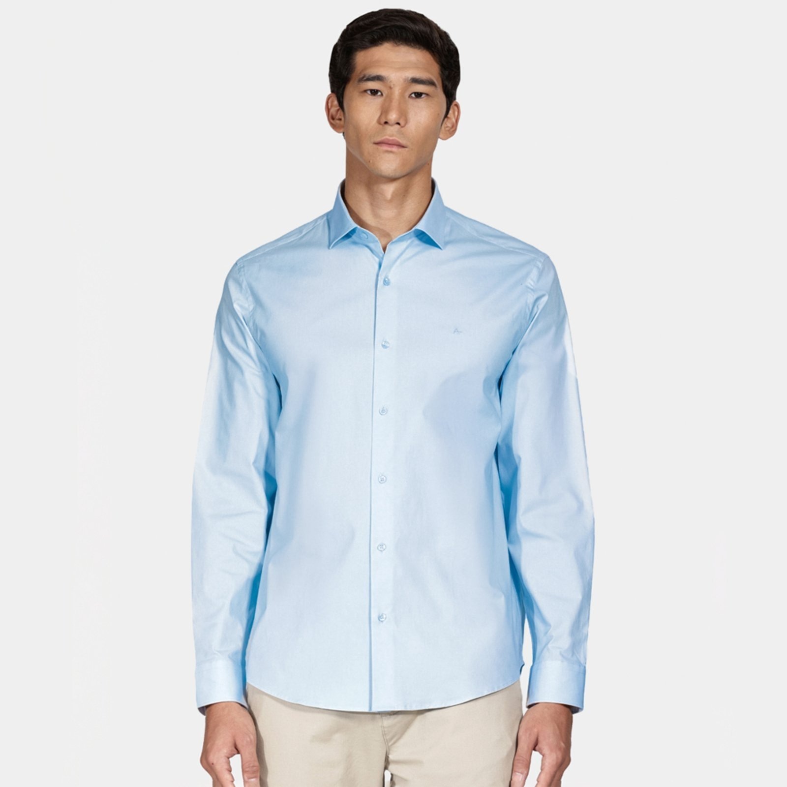 Imagem principal Camisa Aramis Regular Tricoline Stretch Pr26 Masculino Aramis azul