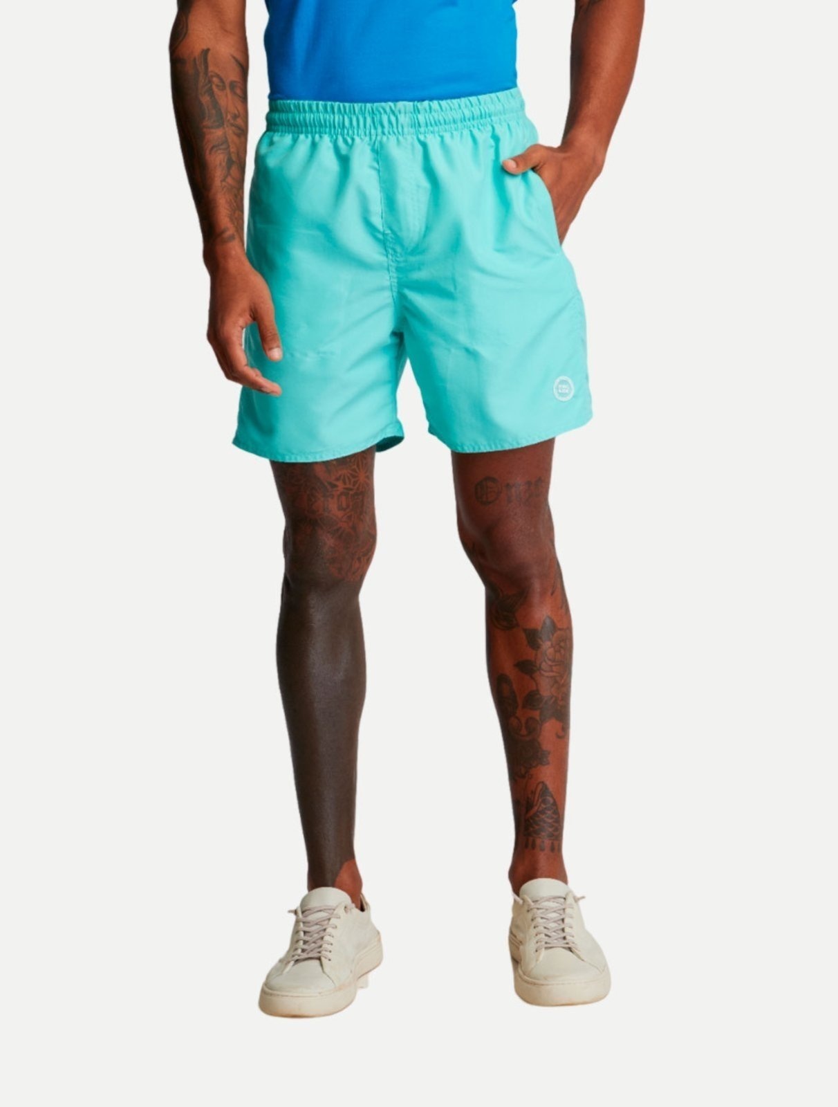 Imagem principal Short King & Joe Masculino Nylon Flex Colors SH00301 Água King E Joe verde