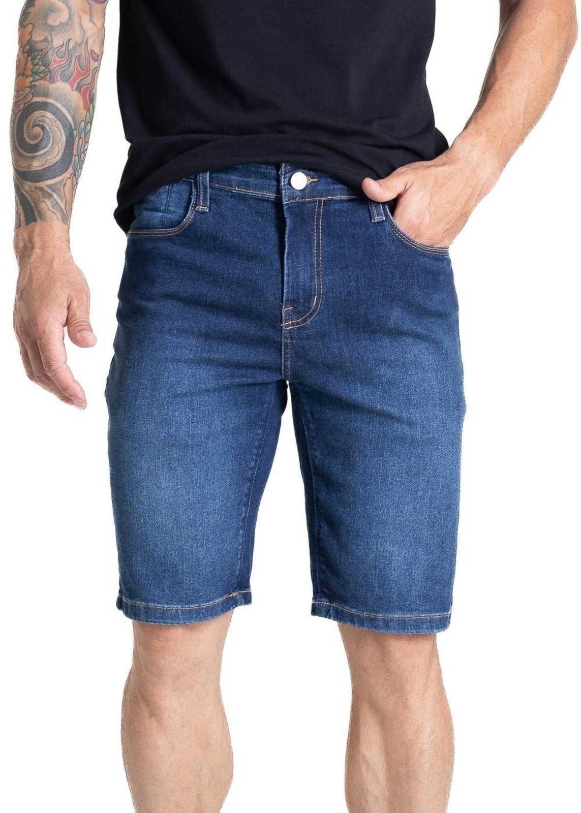 Imagem principal Bermuda Jeans Sawary - 282136 Sawary azul