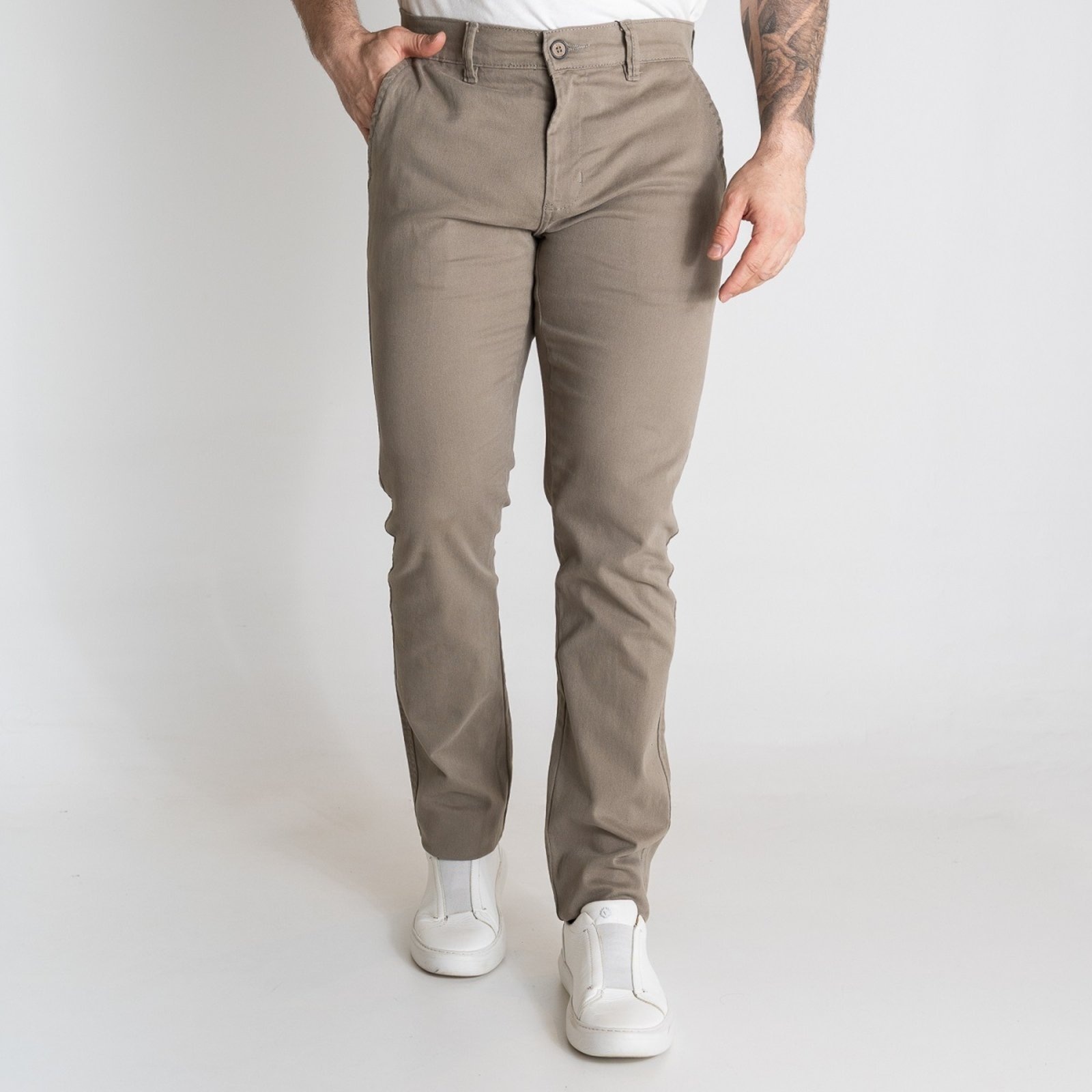 Imagem principal Calça Sarja VersatiOld Khaki VERSATIOLD cáqui khaki