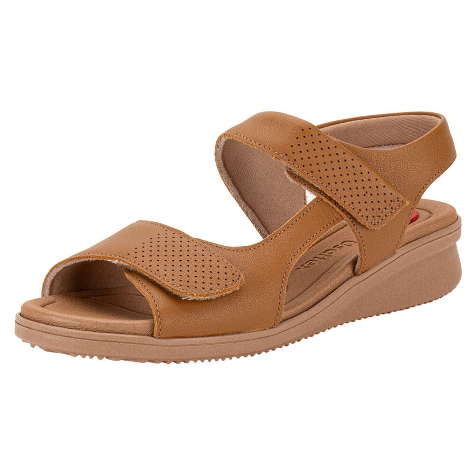 Imagem principal Sandália Feminina Anabela Usaflex Am16001 0946001 Usaflex caramelo