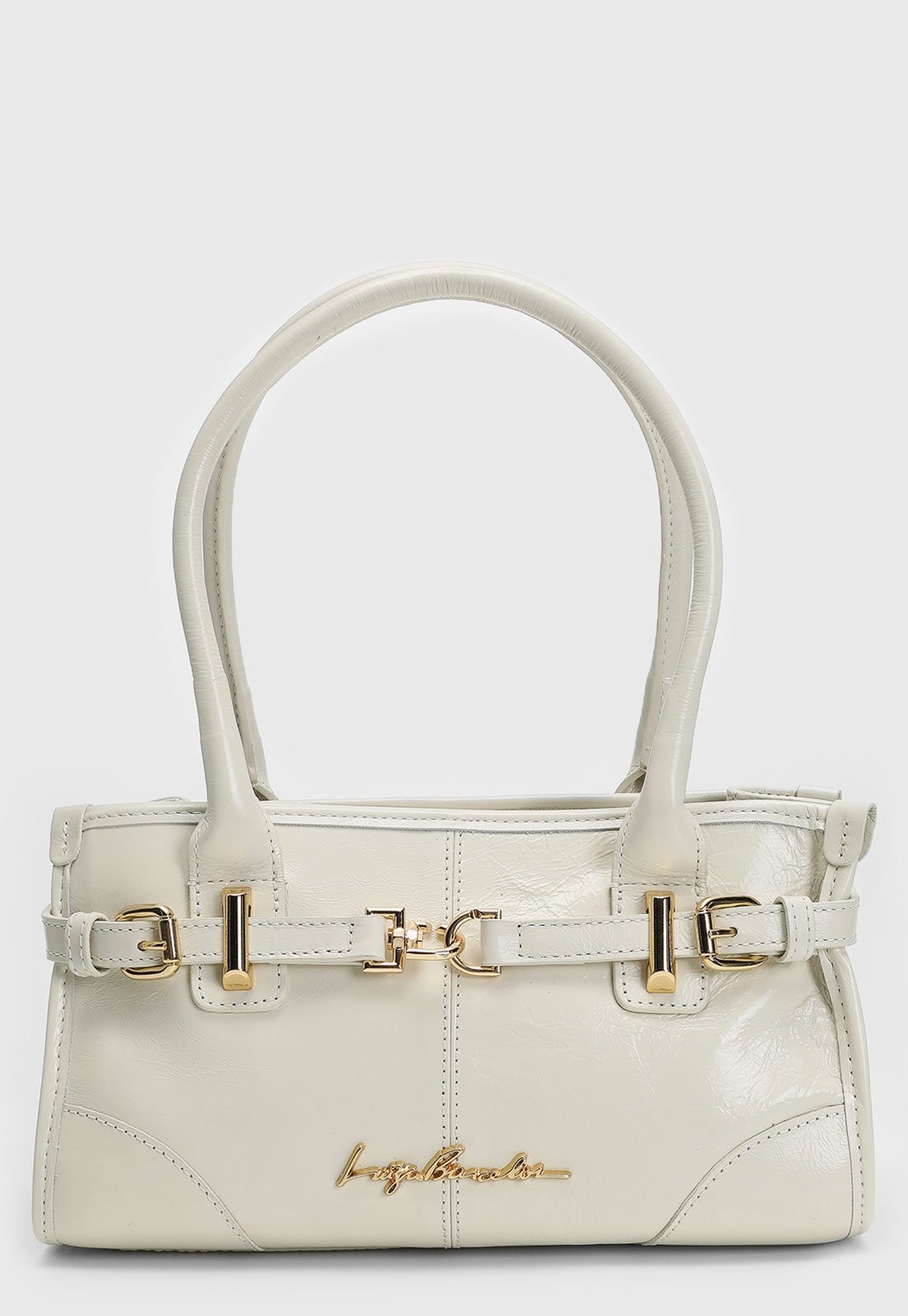 Imagem principal Bolsa Tiracolo Luiza Barcelos Tote Alça Dupla Off-White Luiza Barcelos off-white white