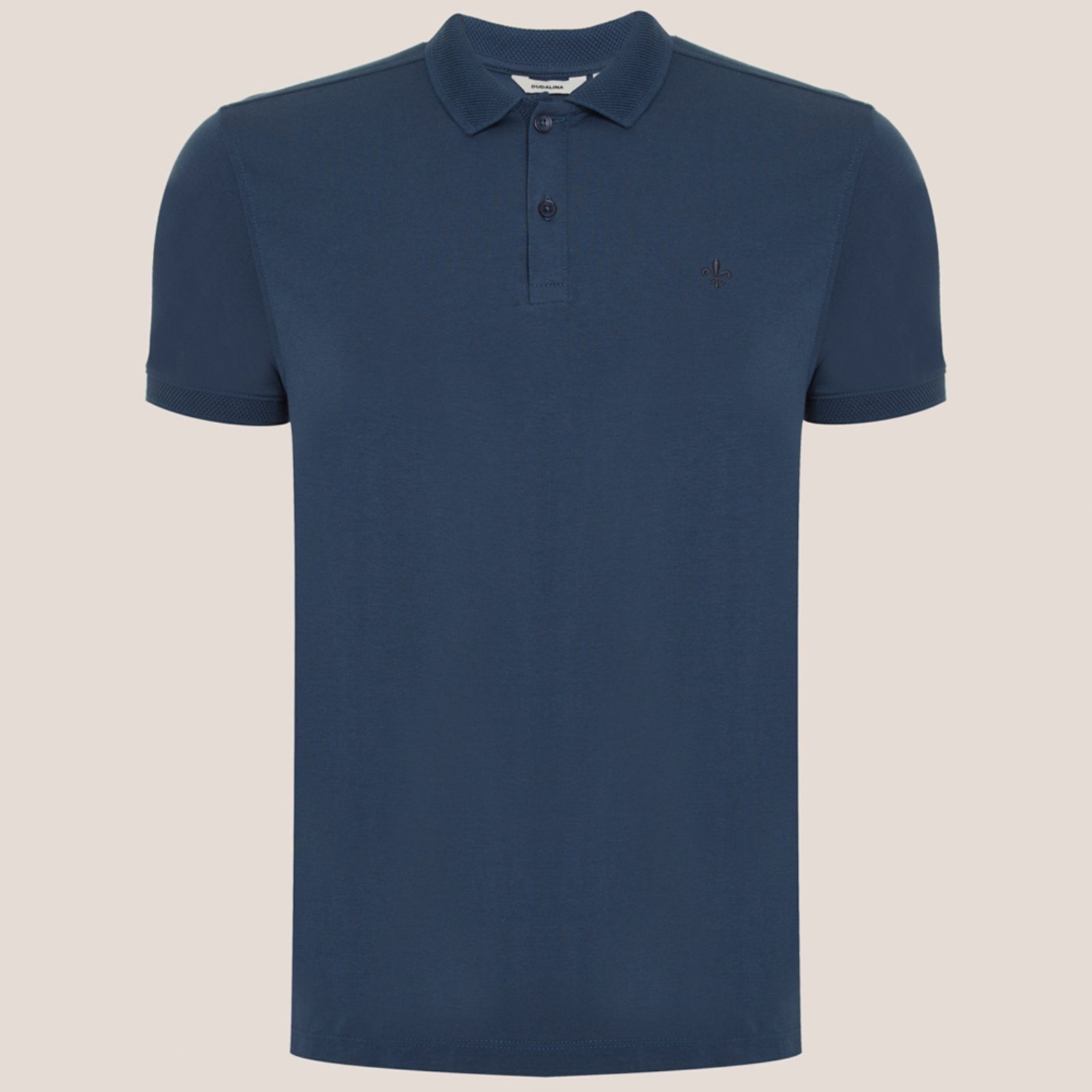 Imagem principal Camisa Polo Dudalina Retilinea Favo Pr26 Marinho Masculino Dudalina azul marinho