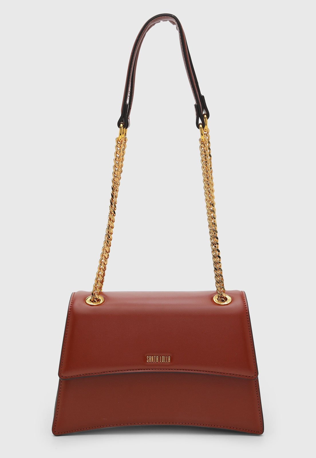 Imagem principal Bolsa Feminina Santa Lolla Média Corrente Terracota Santa Lolla marrom