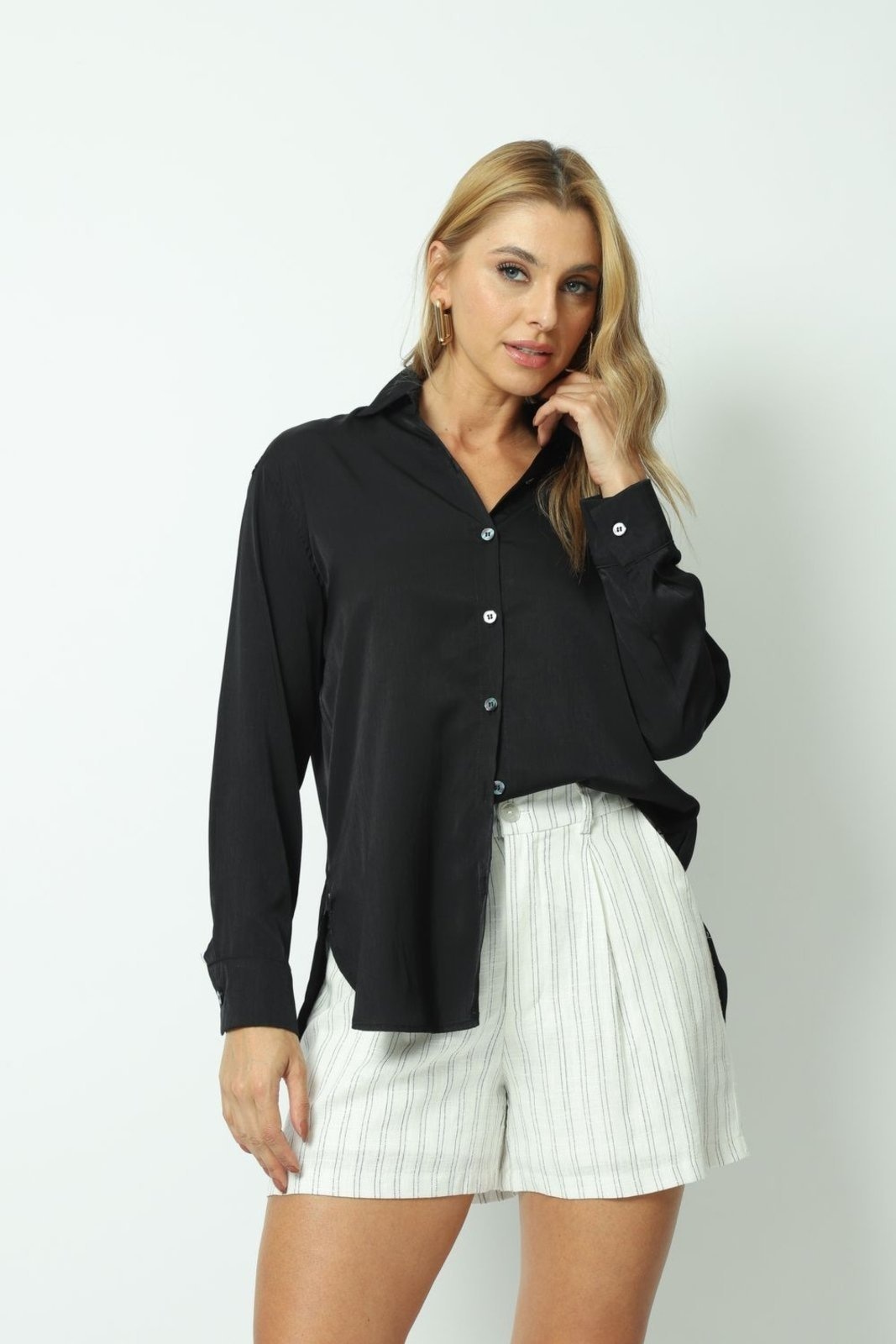 Imagem principal Camisa Manga Longa GG Gazzy preto