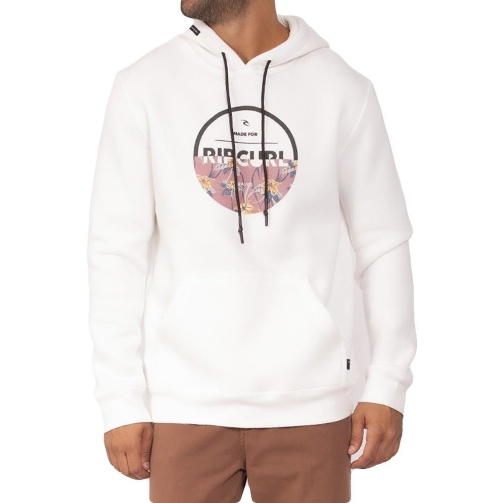 Imagem principal Moletom Rip Curl Canguru Pacific Rinse WT23 Masculino Bone Rip Curl off-white