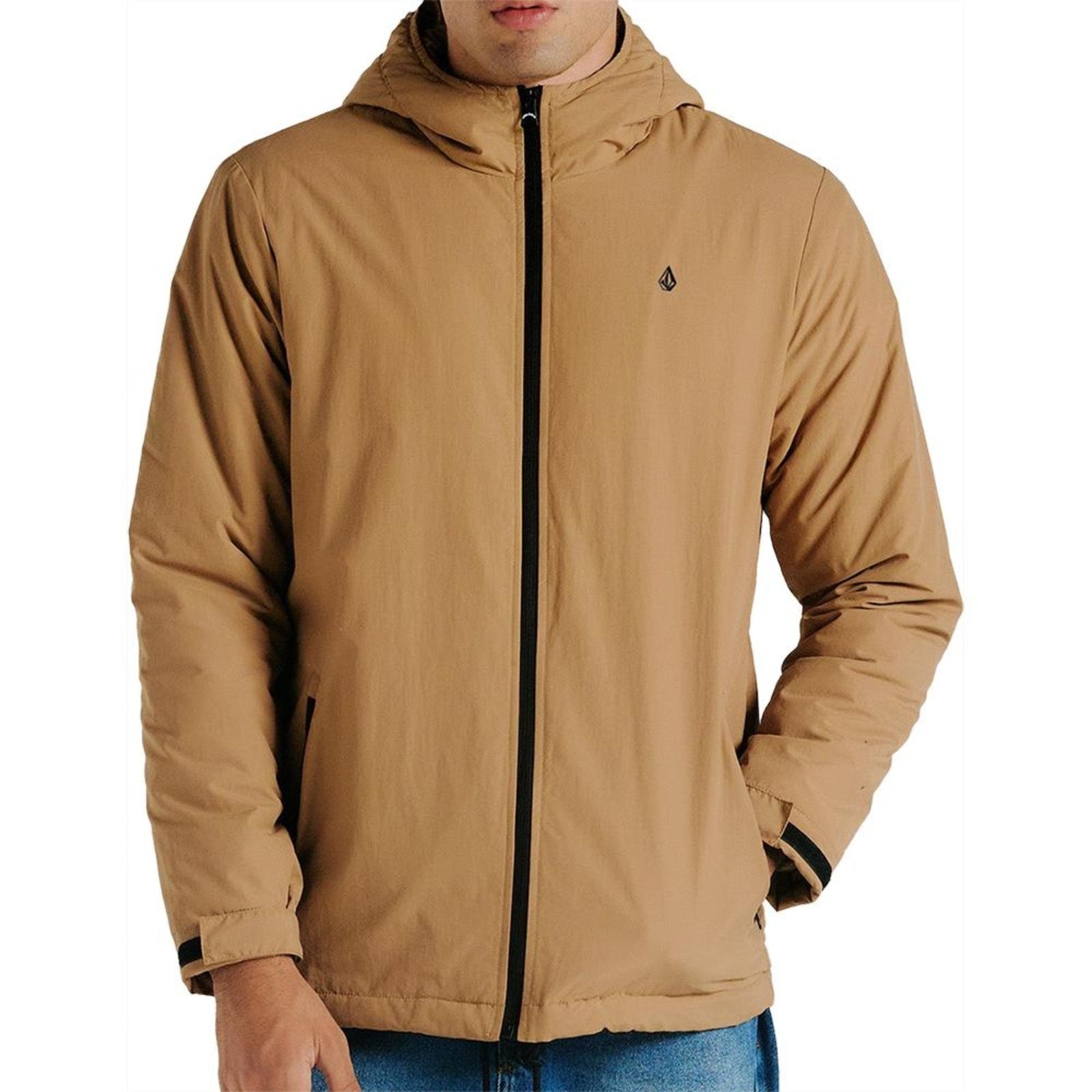 Imagem principal Jaqueta Volcom Solid WT24 Masculina Mocha Volcom bege