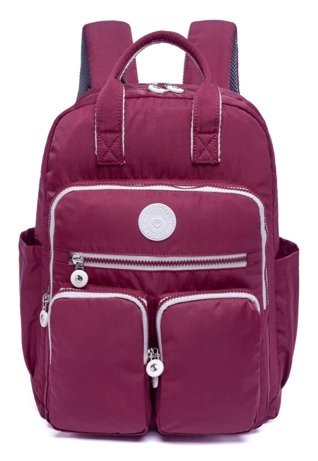 Imagem principal Mochila Feminina Escolar Trabalho Espaçosa Reforçada Perfect For You bordô