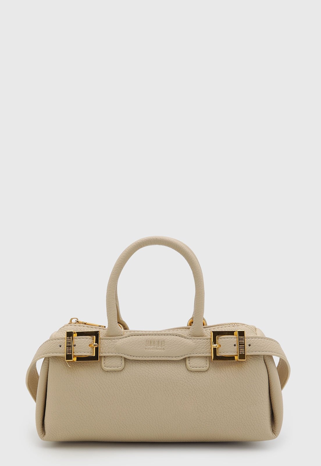 Imagem principal Bolsa Feminina Santa Lolla Fivelas Douradas Santa Lolla bege