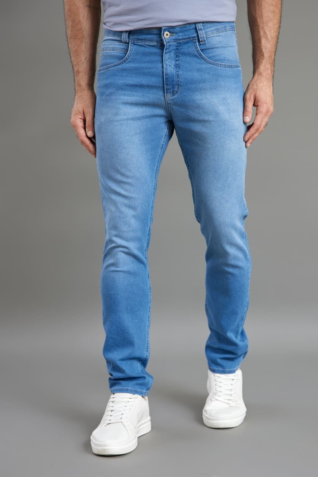Imagem principal Calça Jeans Slim Fit Tradicional Masculina Lemier Collection LEMIER azul