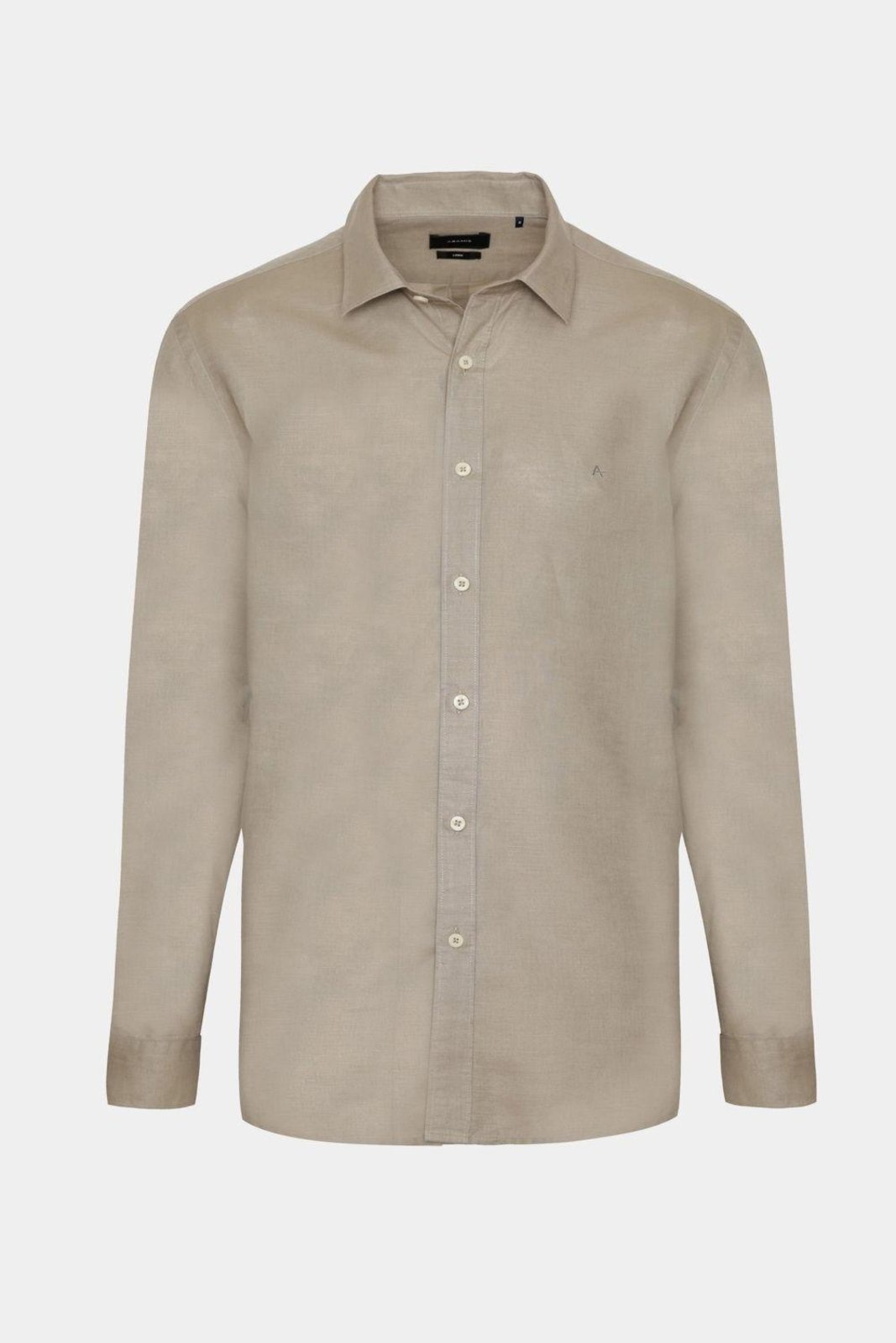 Imagem principal Camisa Aramis Aramis Manga Longa Regular Linho Caqui Aramis bege caqui