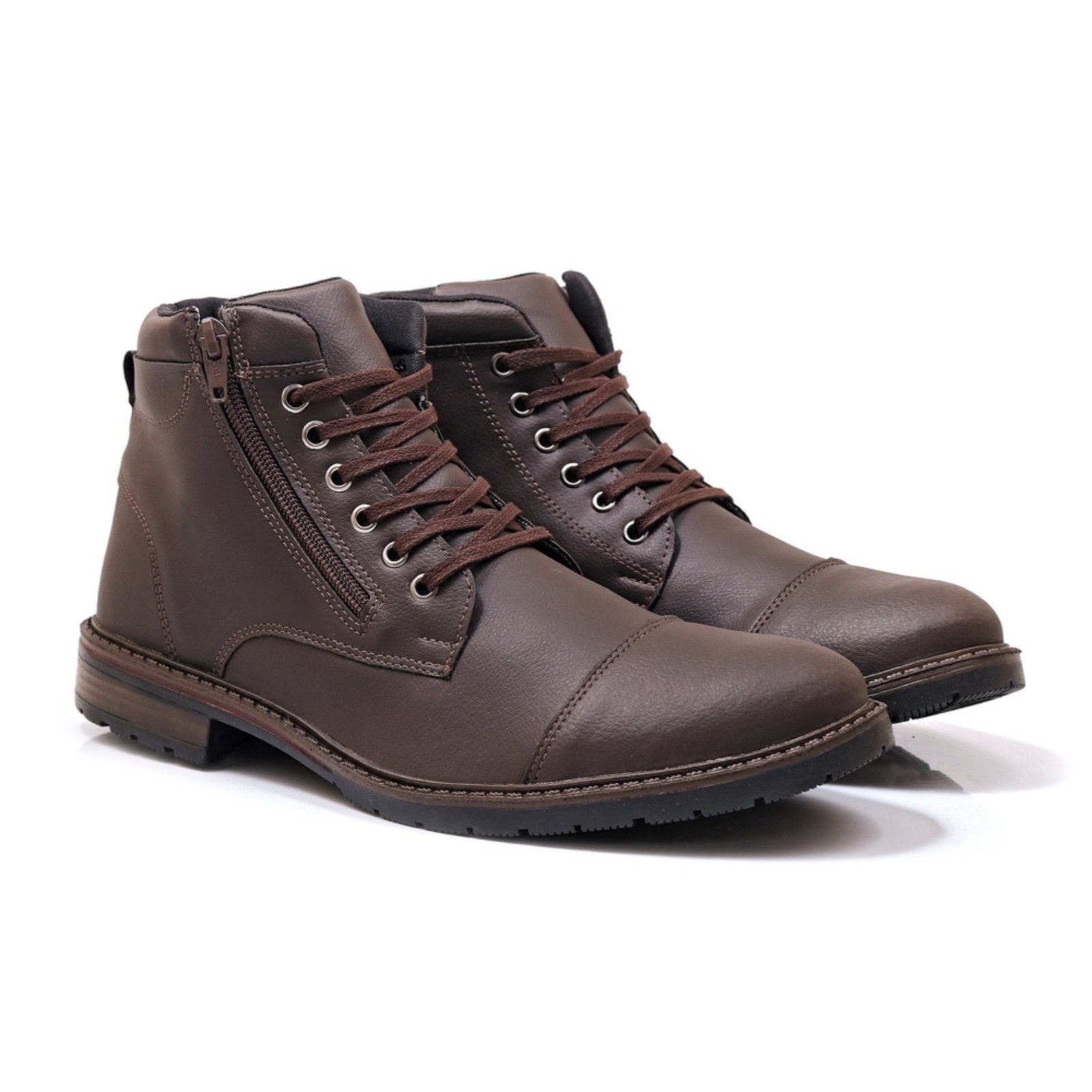 Imagem principal Bota Coturno Masculino Nine4 Casual Macio Comfort Nine4 café