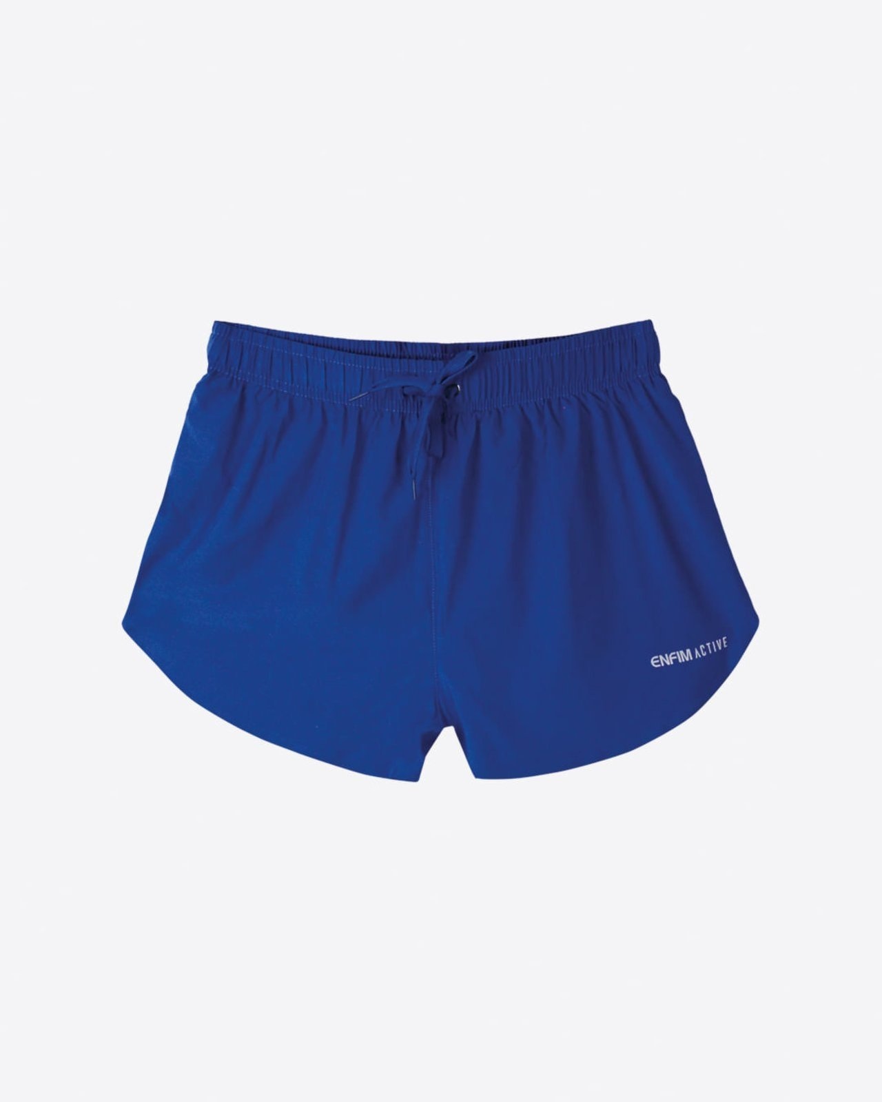 Imagem principal Shorts Duplo Feminino Cadarço Frontal Em Tafetá - ENFIM Malwee azul