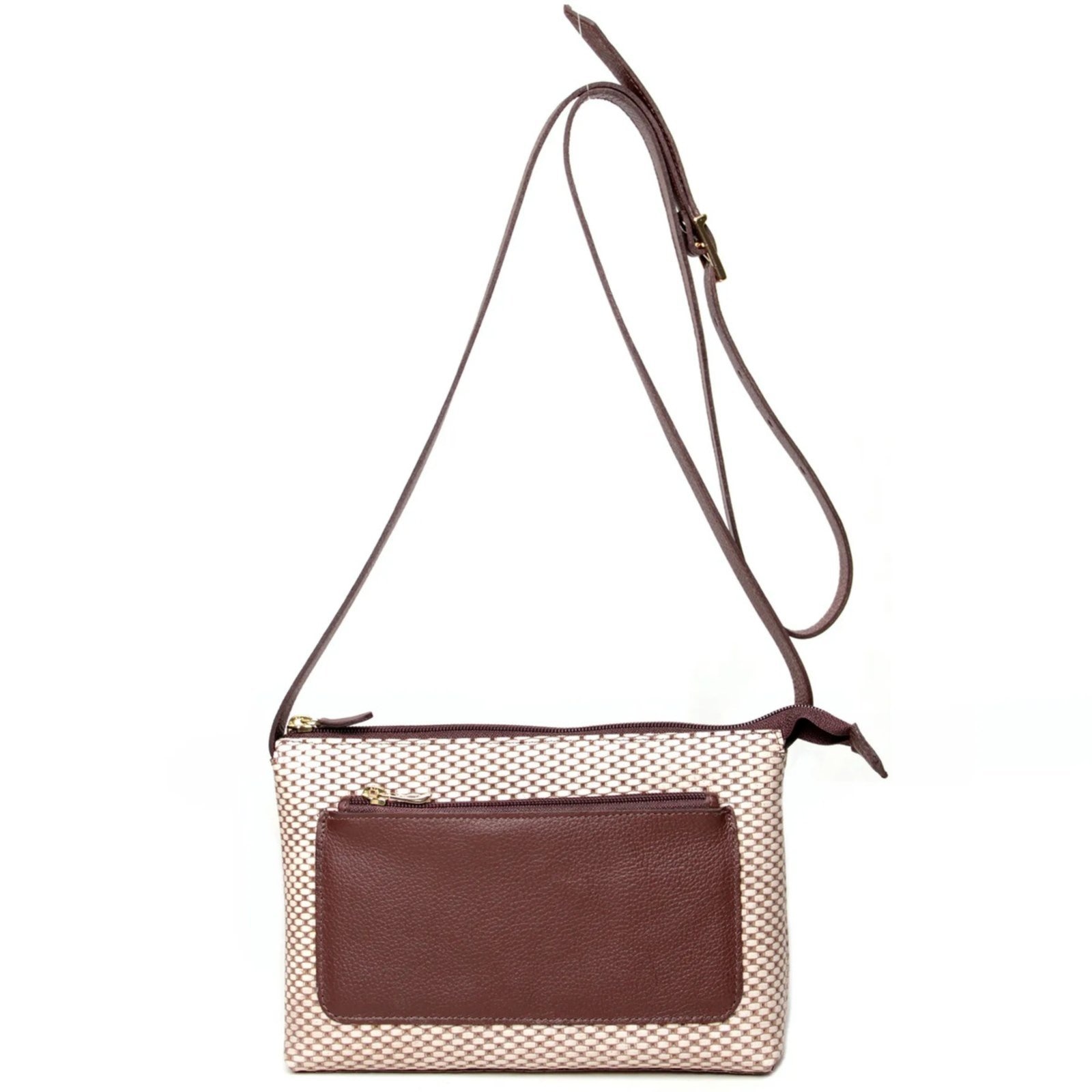 Imagem principal Bolsa Transversal em Couro Artlux Off White 9066 Artlux branco white