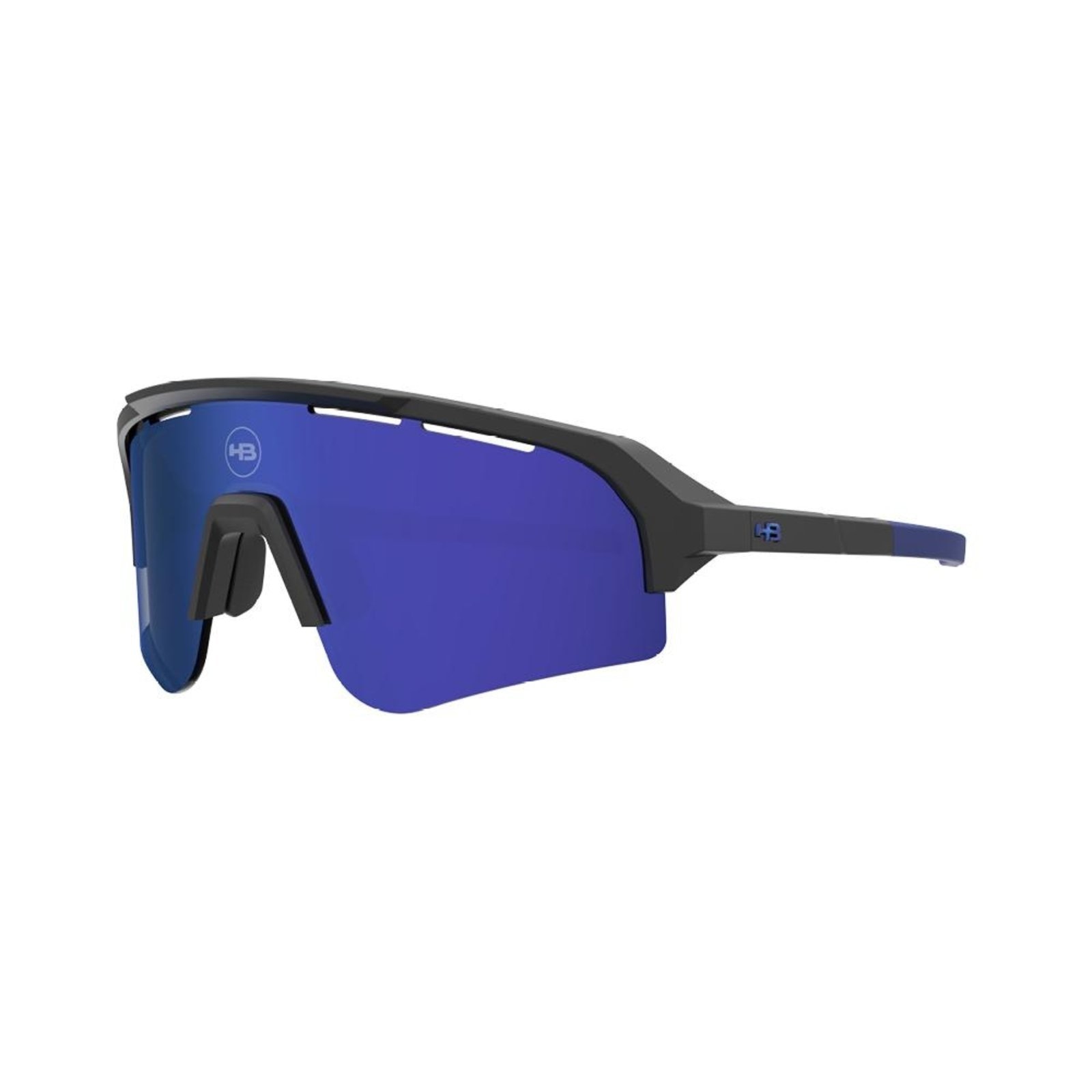 Imagem principal Óculos de Sol HB Edge S Matte Black Blue Chrome Hb preto black