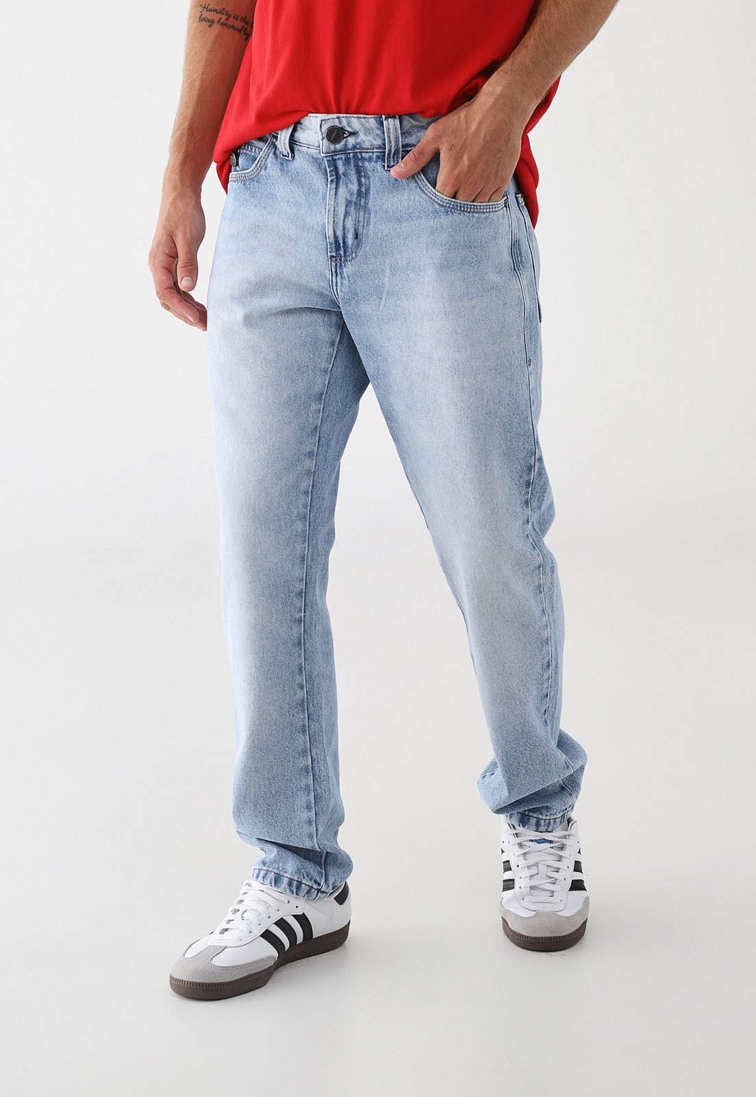 Imagem principal Calça Jeans Masculina Colcci Reta Claro Colcci azul