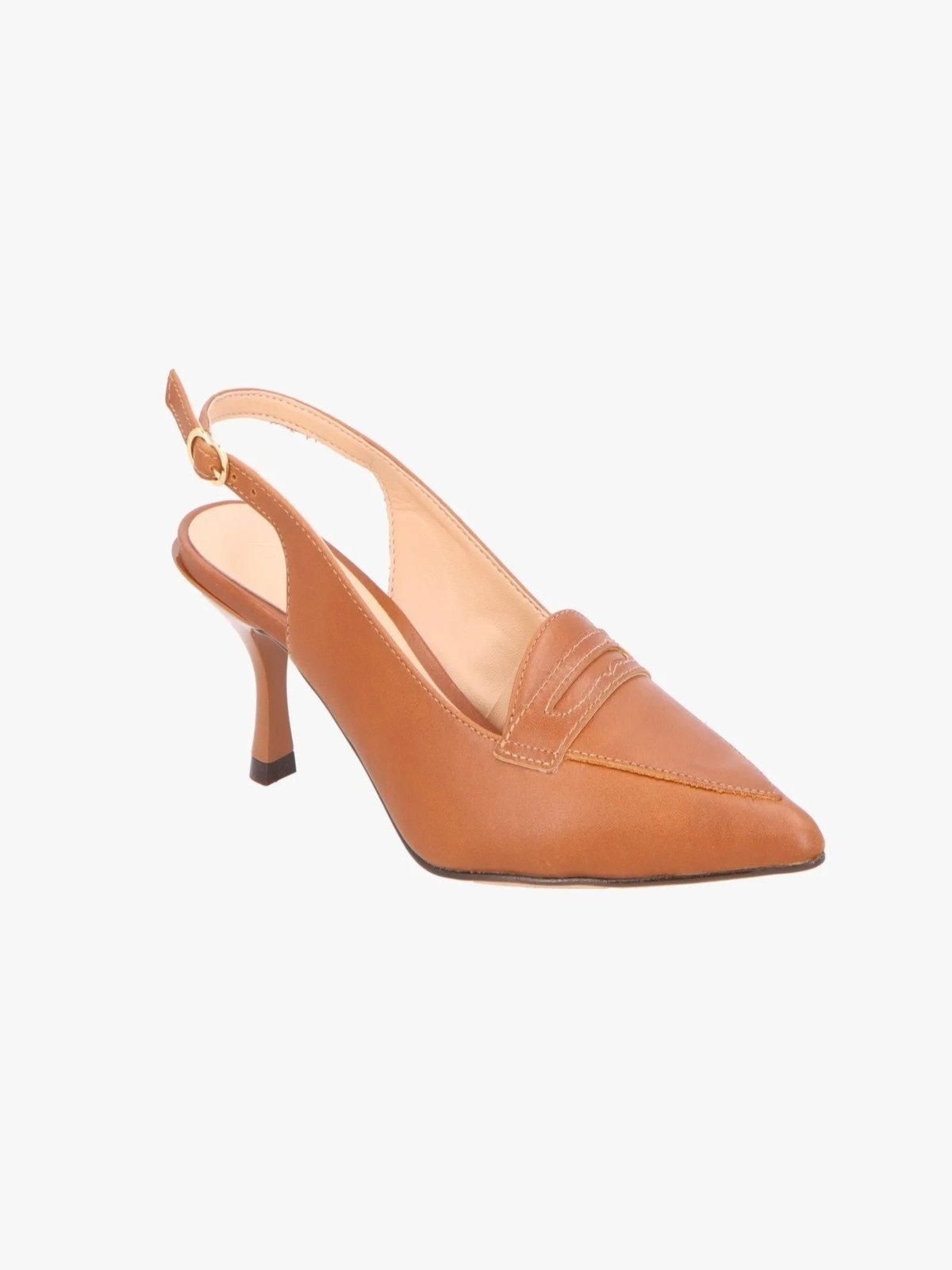 Imagem principal Scarpin Luiza Barcelos Em Couro Luiza Barcelos bege