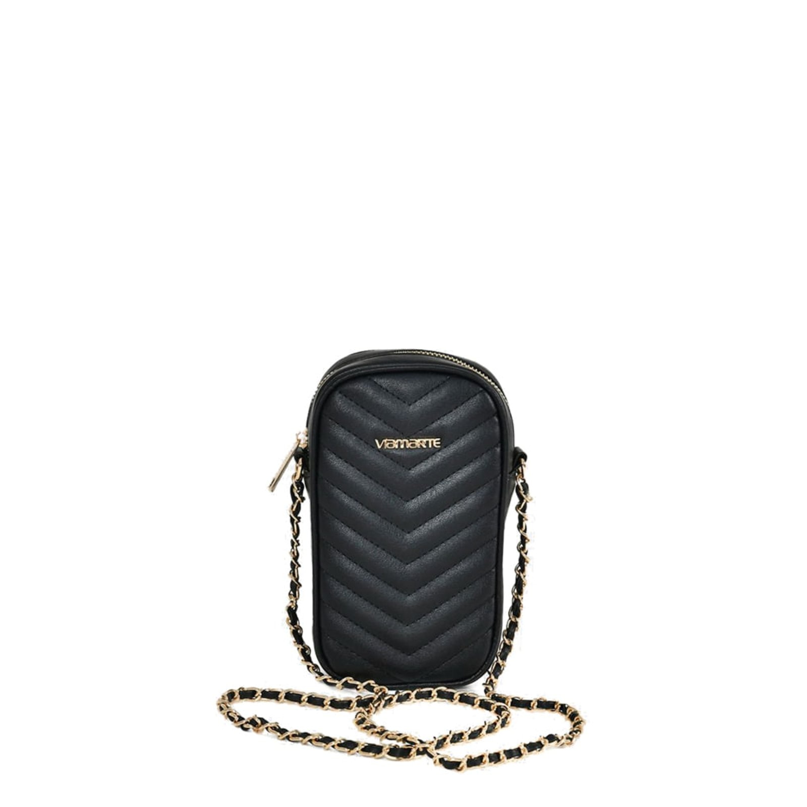 Imagem principal Bolsa Feminina Via Marte Shoulder Bag Matelassê VIA MARTE preto