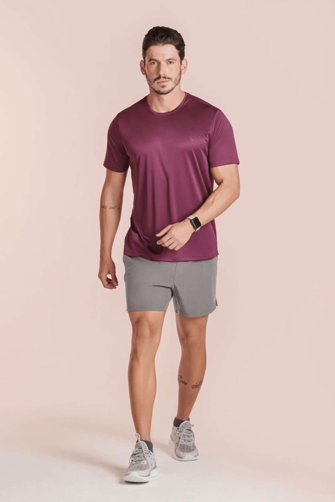 Imagem principal Bermuda Masculino Duplo Lupo Trainng 76285 G Lupo cinza