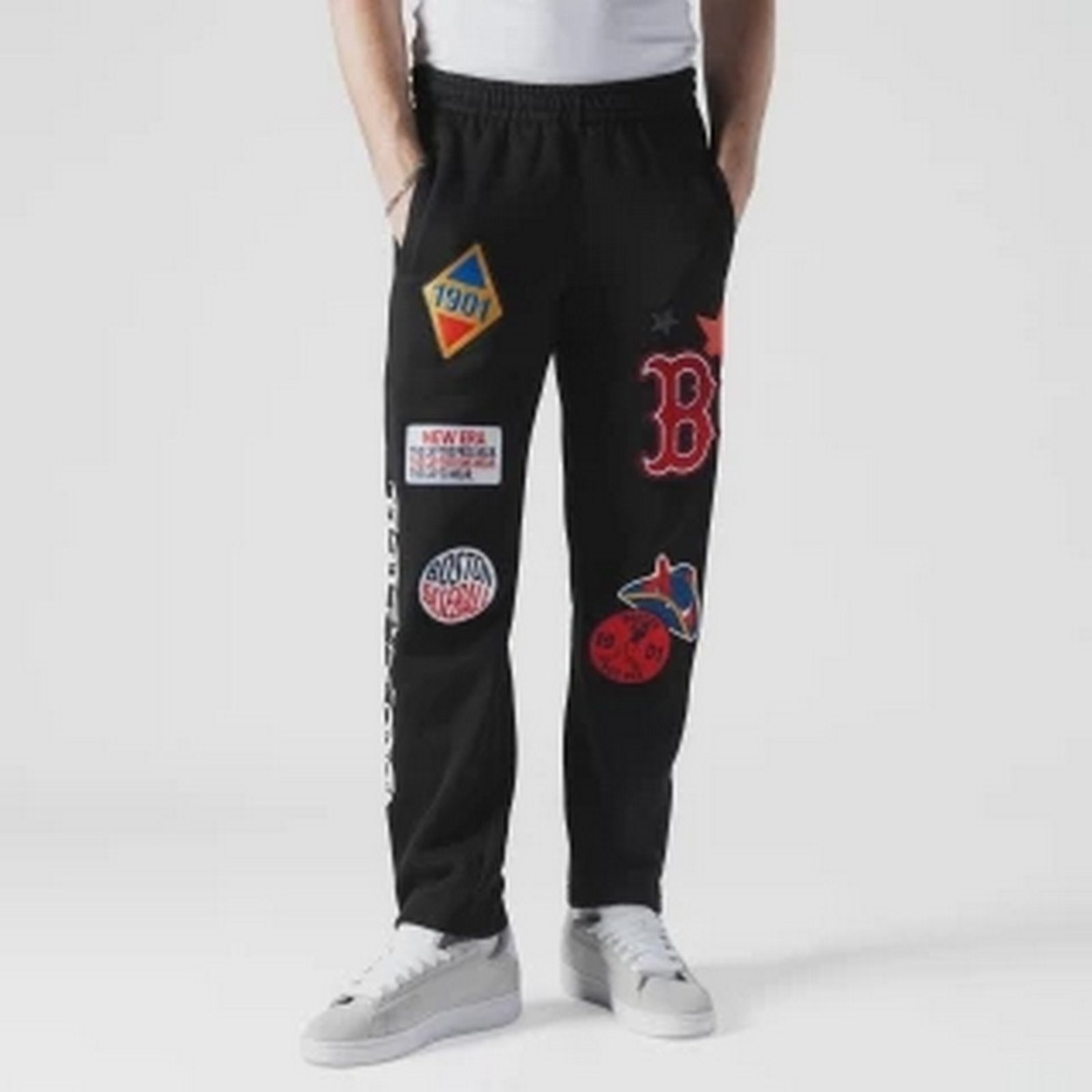 Imagem principal Calça New Era Moletom Boston Red Sox MLB Preto new era preto red