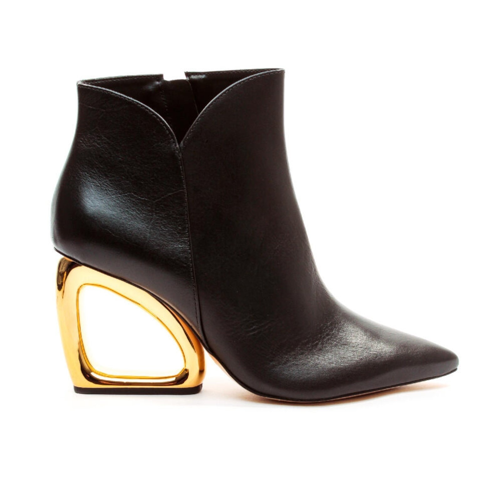 Imagem principal Bota Couro Cano Curto Cecconello 2450001-1 Cecconello preto