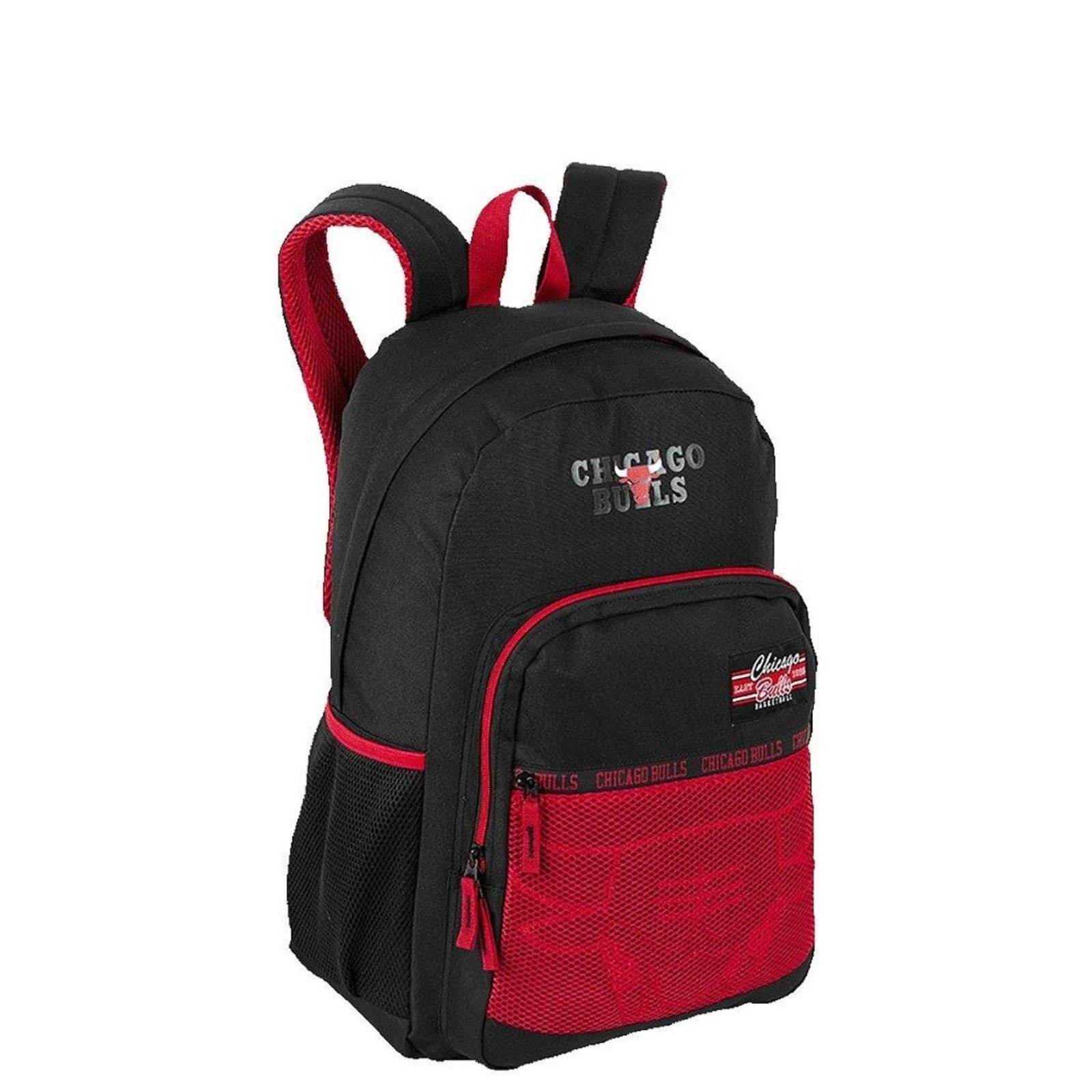 Imagem principal Infantil - Mochila Sestini Grande NBA Legend Bulls Vermelho e Sestini preto