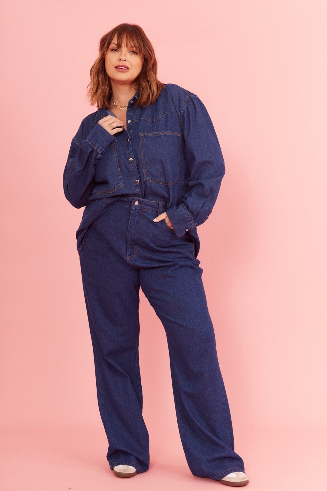 Imagem principal Calça Jeans In Love Flare Ariela Jeans In Love azul marinho