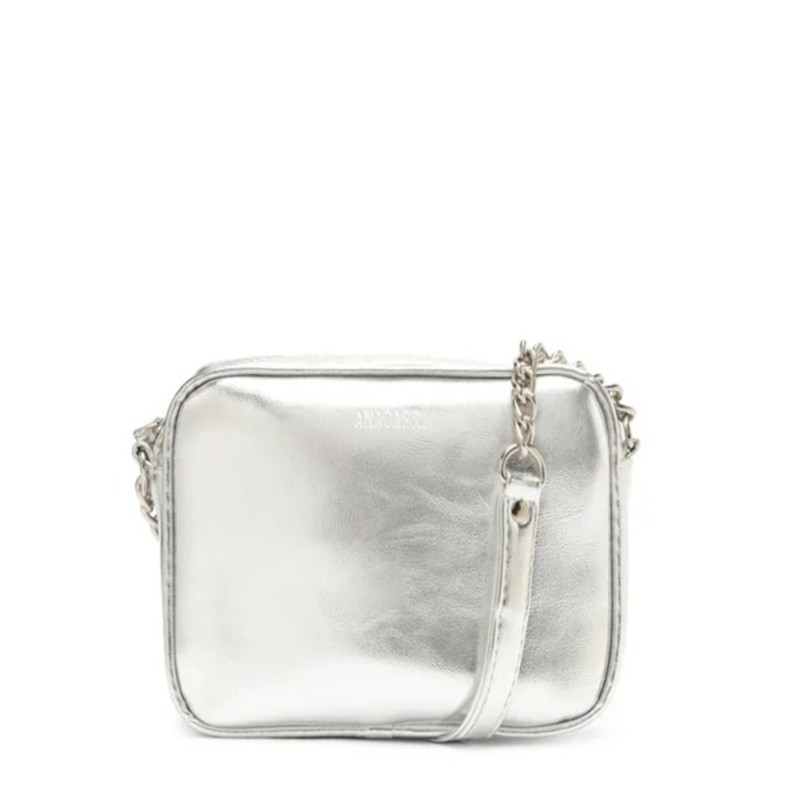 Imagem principal Bolsa Anacapri Tiracolo Pequena Essencial Anacapri prata