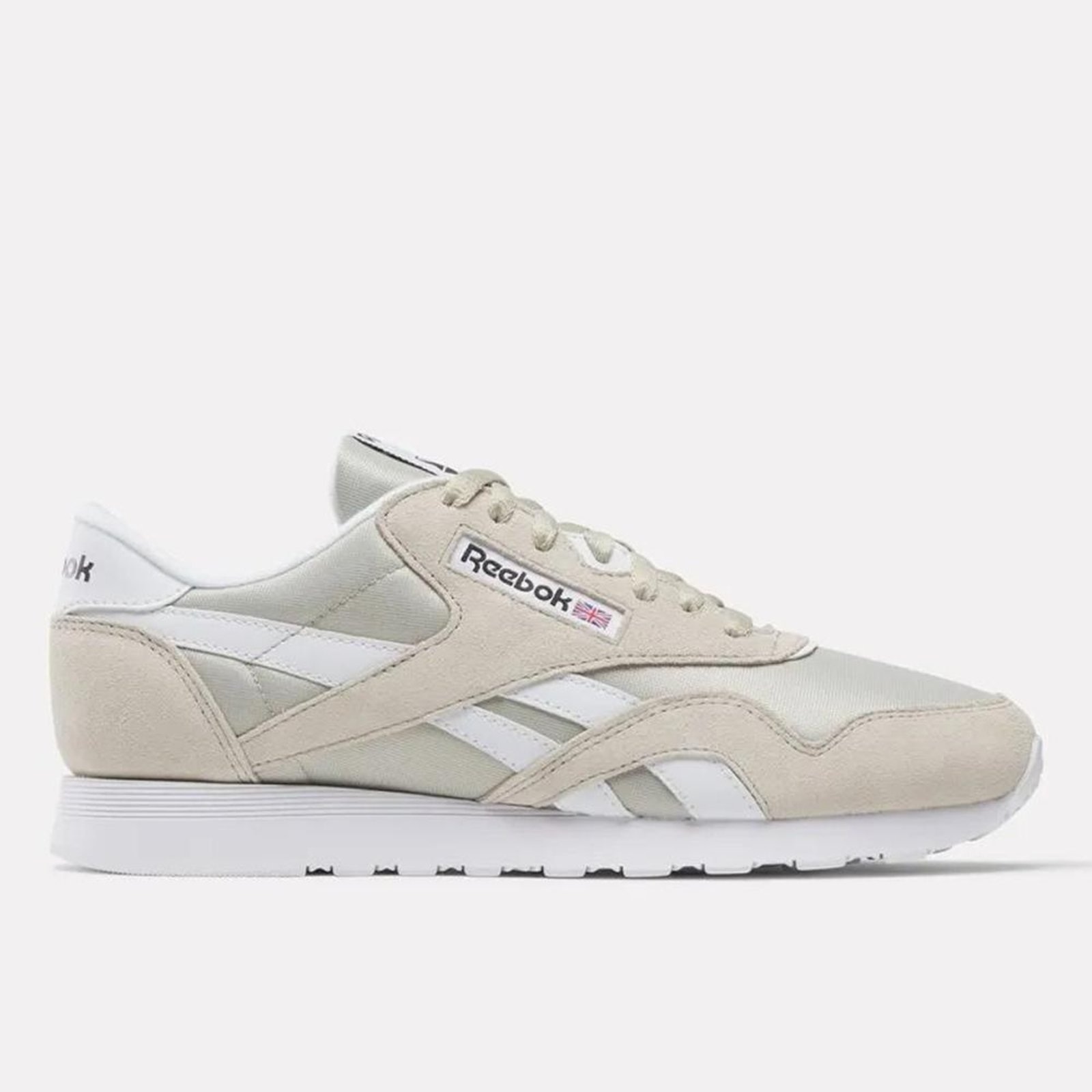 Imagem principal Tênis Reebok CL Nylon Masculino Beige/Beige/White Reebok bege beige