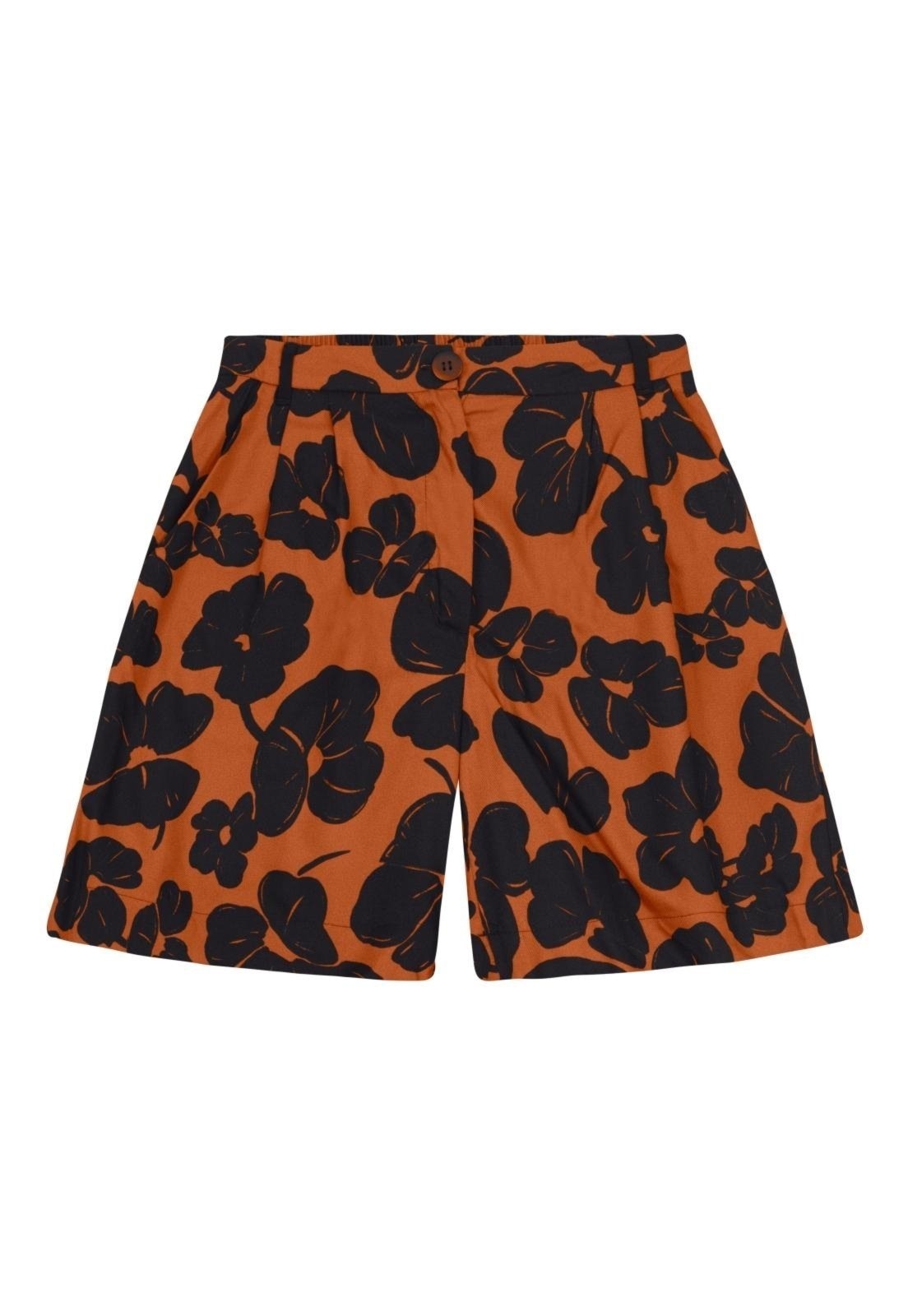 Imagem principal Bermuda Feminina Em Voher Essendi Escuro Essendi laranja