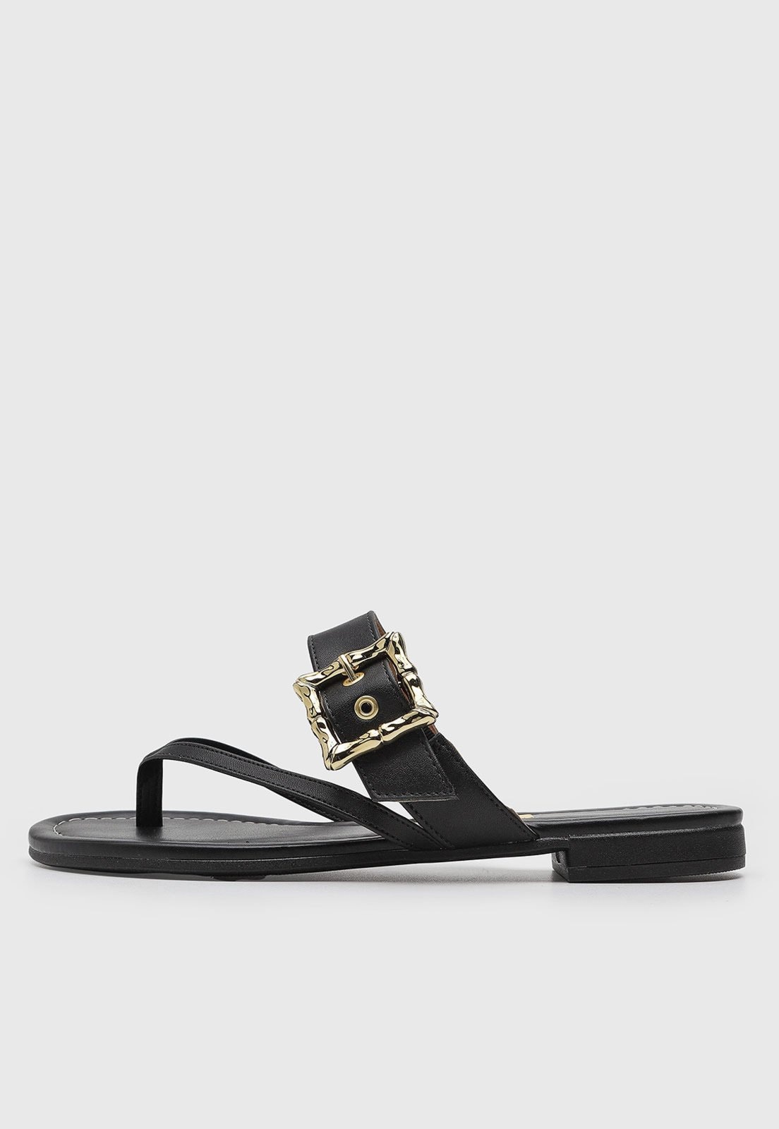 Imagem principal Rasteira Feminina Vizzano Fivela Preta VIZZANO preto