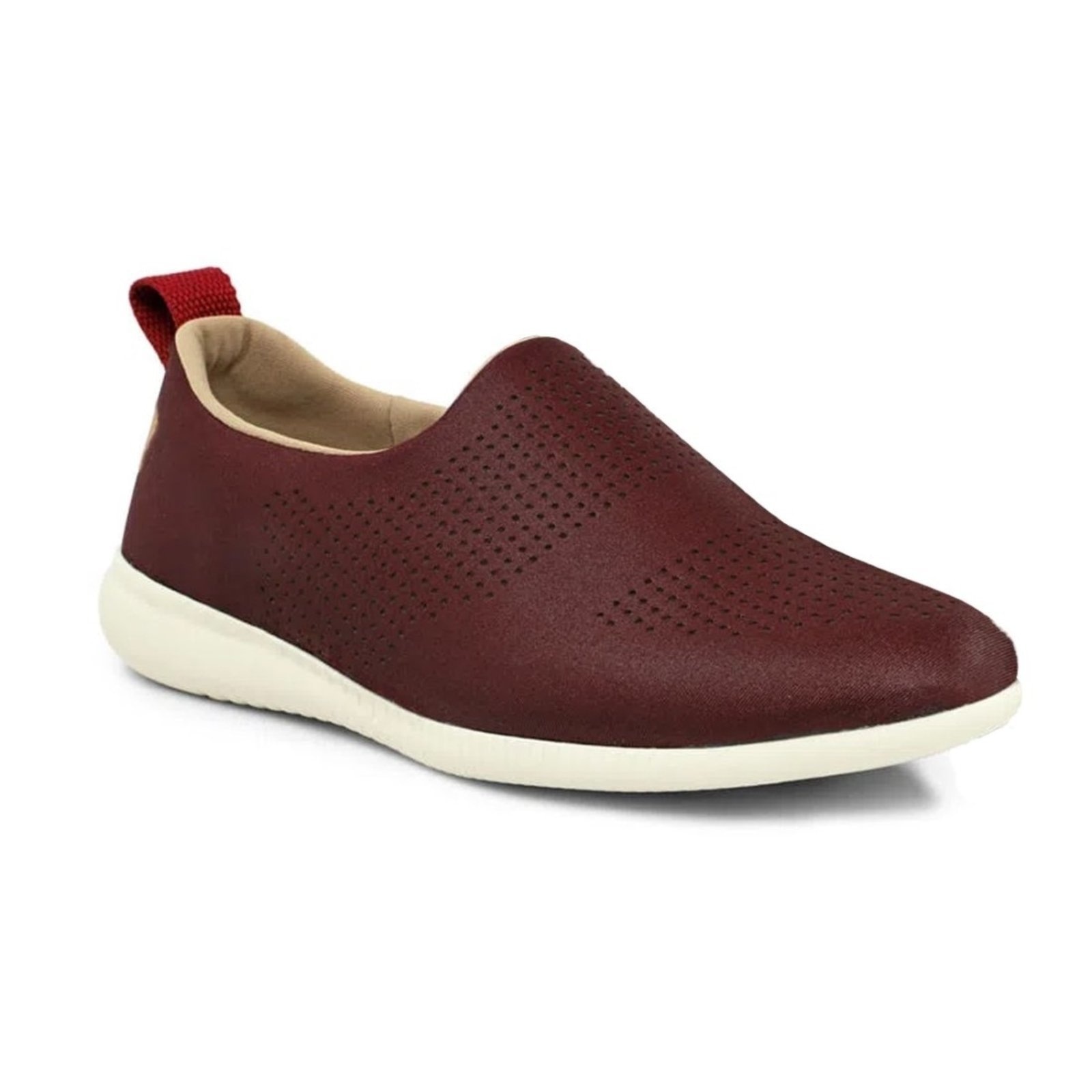 Imagem principal Tênis Usaflex Feminino Slip-On Conforto AF0607 Usaflex vinho