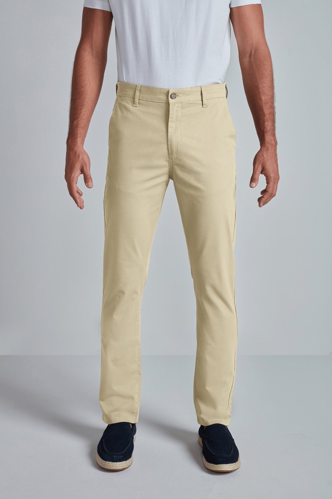 Imagem principal HIGHSTIL Calça Chino Slim Fit Areia HIGHSTIL bege