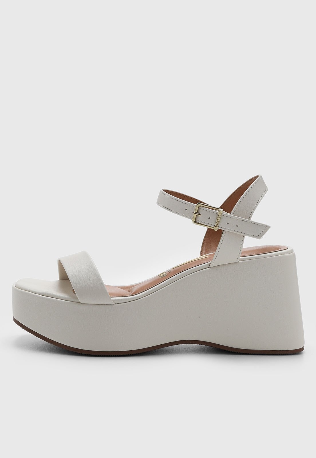 Imagem principal Sandália Feminina Vizzano Salto Anabela Branca VIZZANO branco