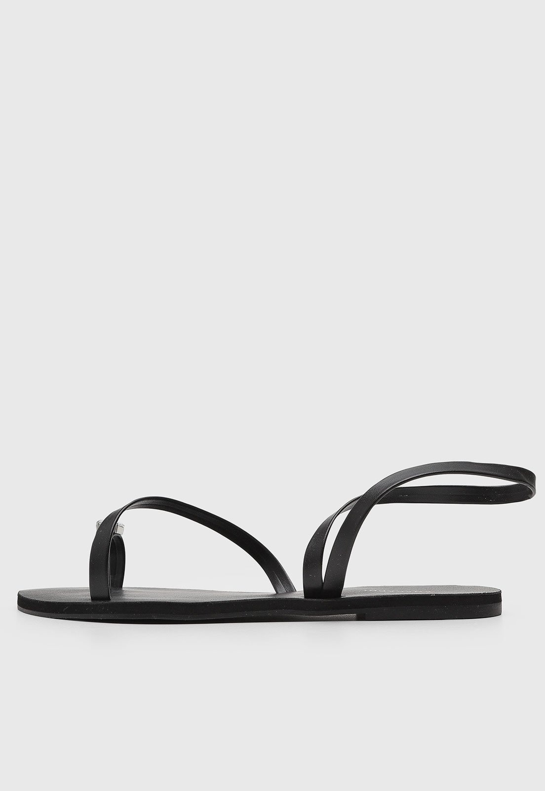 Imagem principal Rasteira Feminina Anacapri Tiras Finas Preta Anacapri preto