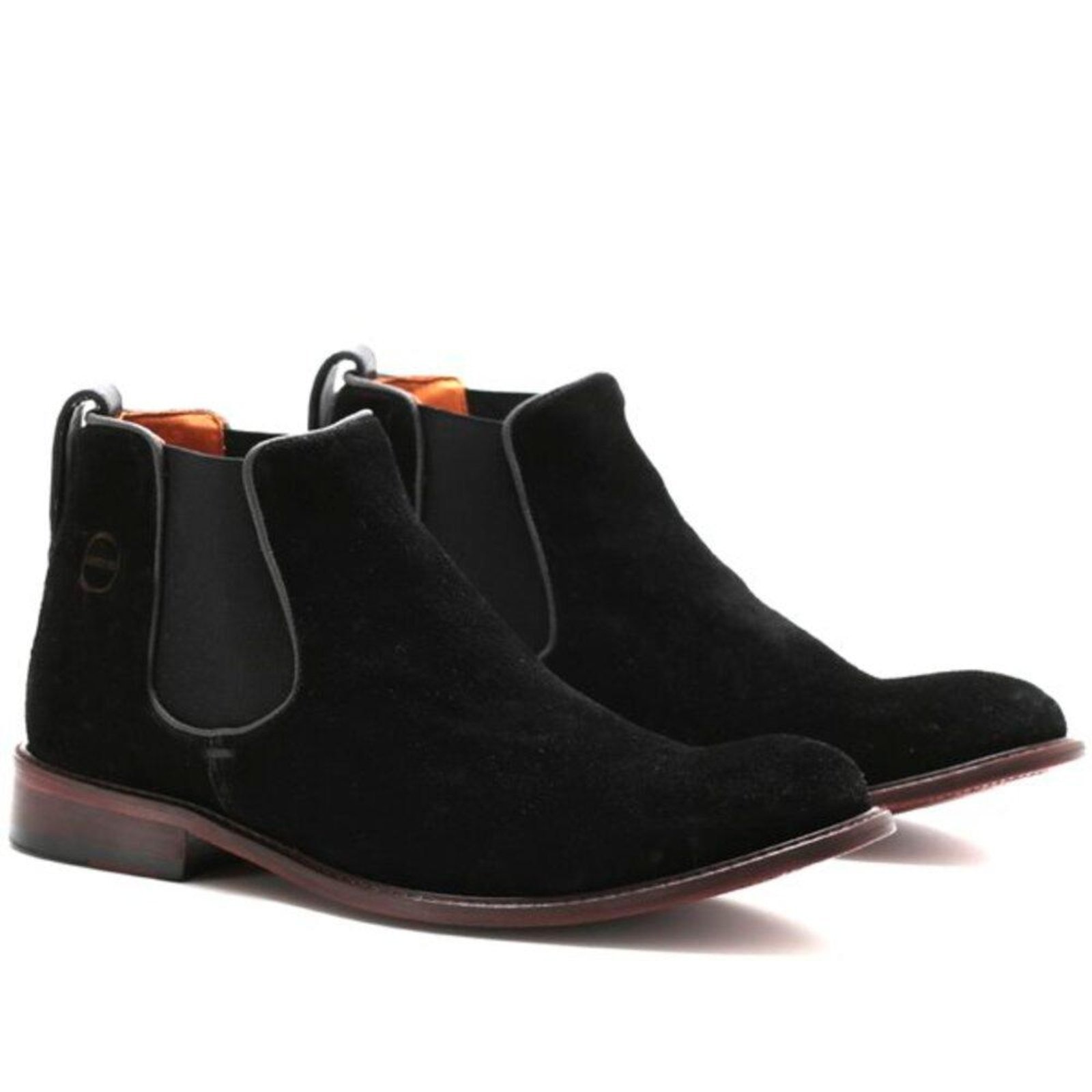 Imagem principal Bota Botina Masculina Couro Look Stock Chelsea Confortável Lookstock Botinas preto