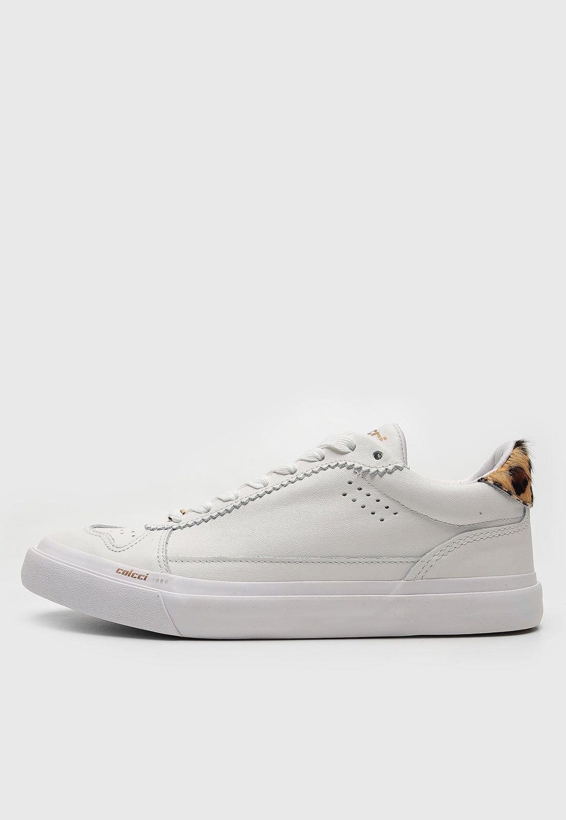 Imagem principal Tênis Colcci Recorte Animal Print Colcci branco