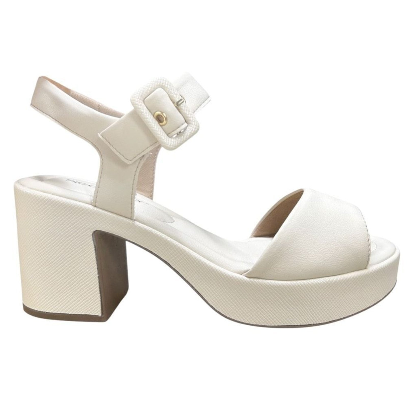 Imagem principal Sandália Piccadilly Márcia Salto Alto Feminina Piccadilly branco