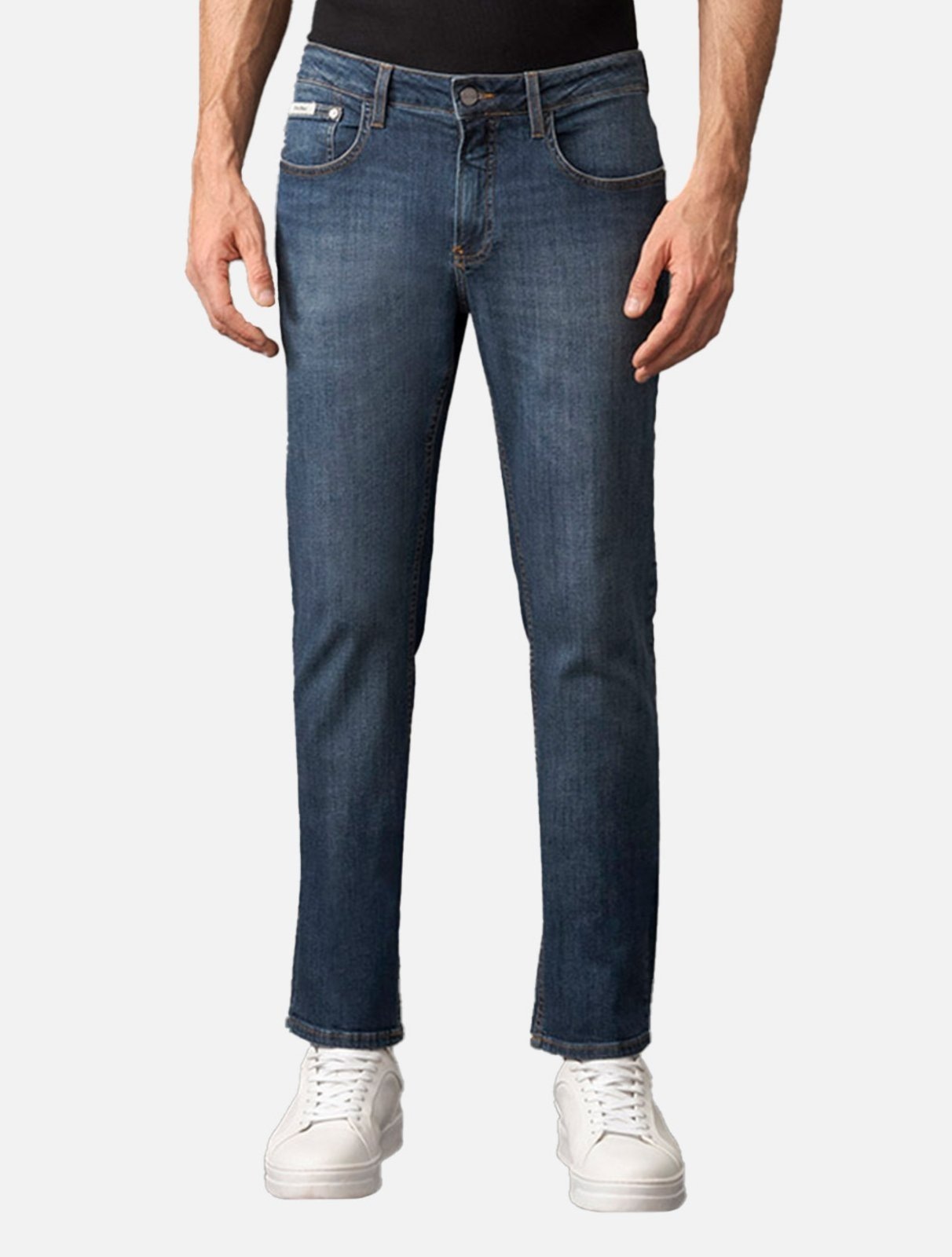 Imagem principal Calça Calvin Klein Jeans Slim Escuro Calvin Klein azul