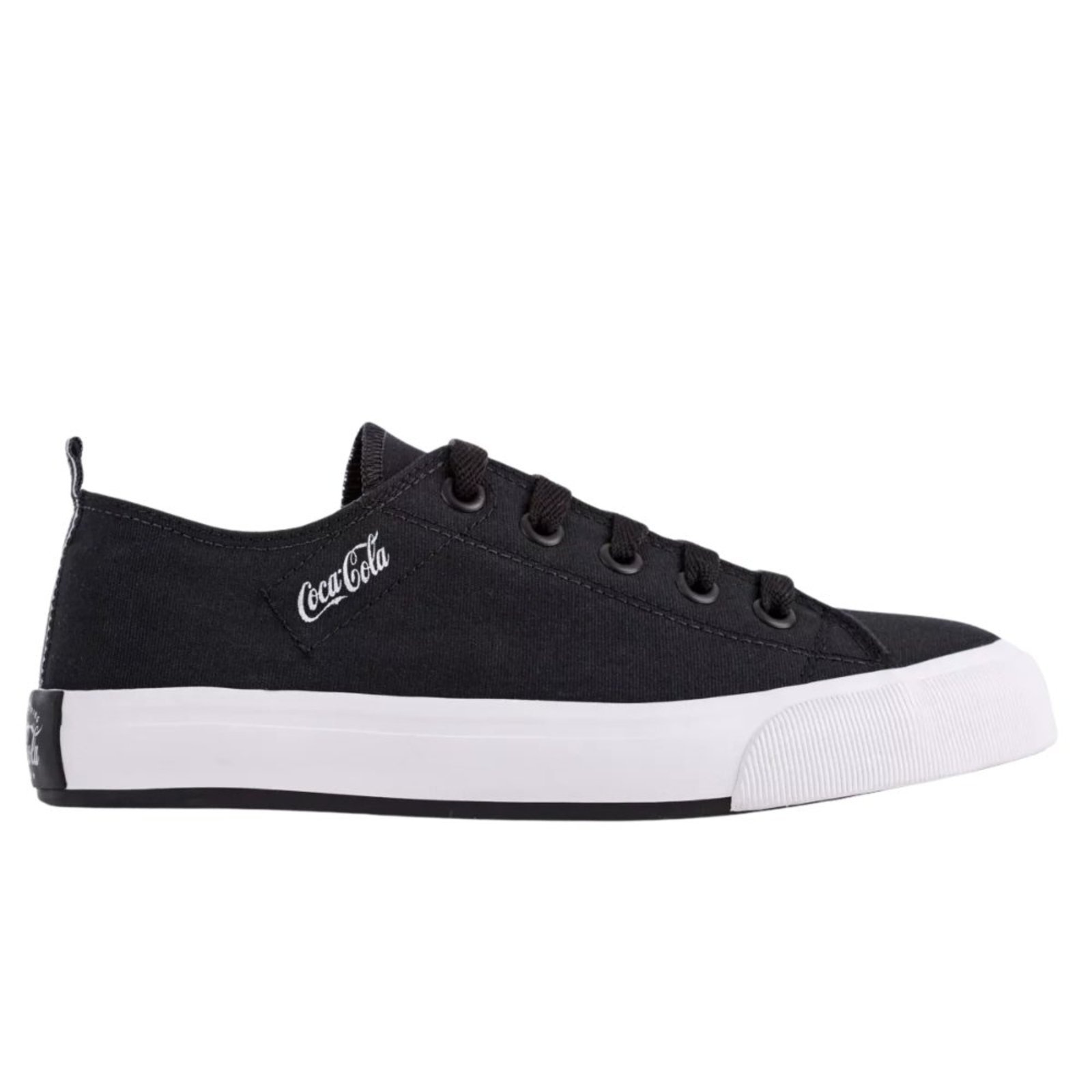 Imagem principal Tênis Coca Cola Atlanta Canvas Coke Feminino Coca-Cola preto