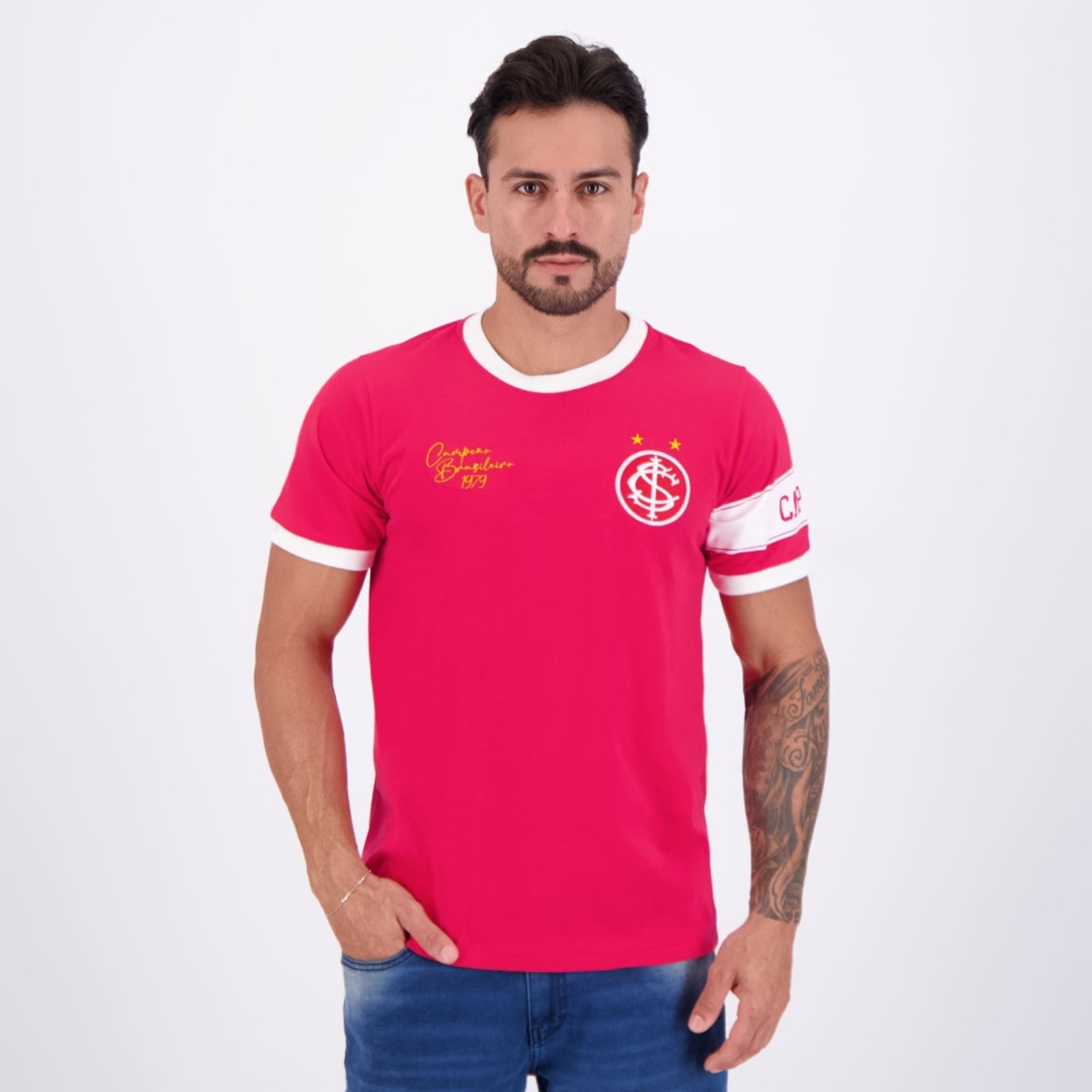 Imagem principal Camisa Internacional Retrô 1979 Capitão Retrômania vermelho
